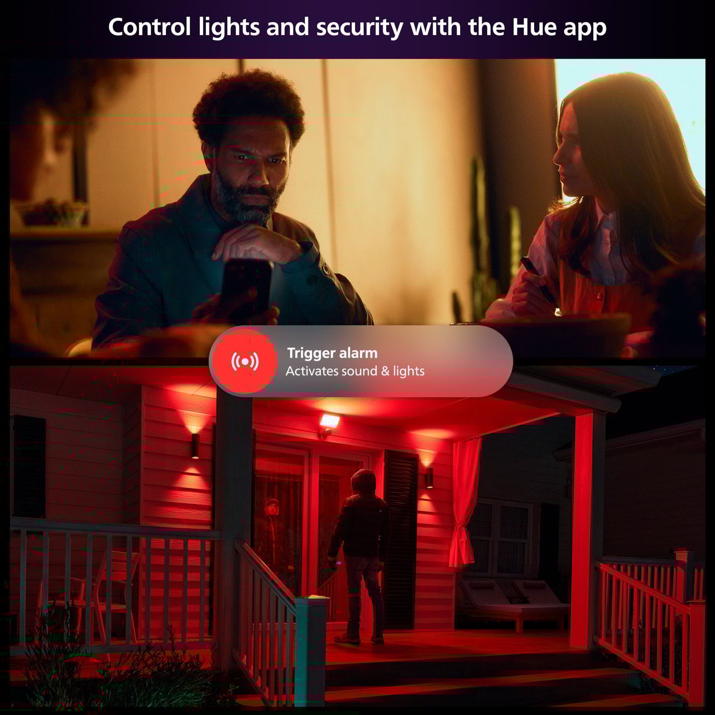 Philips Hue Secure Flood Light Camera