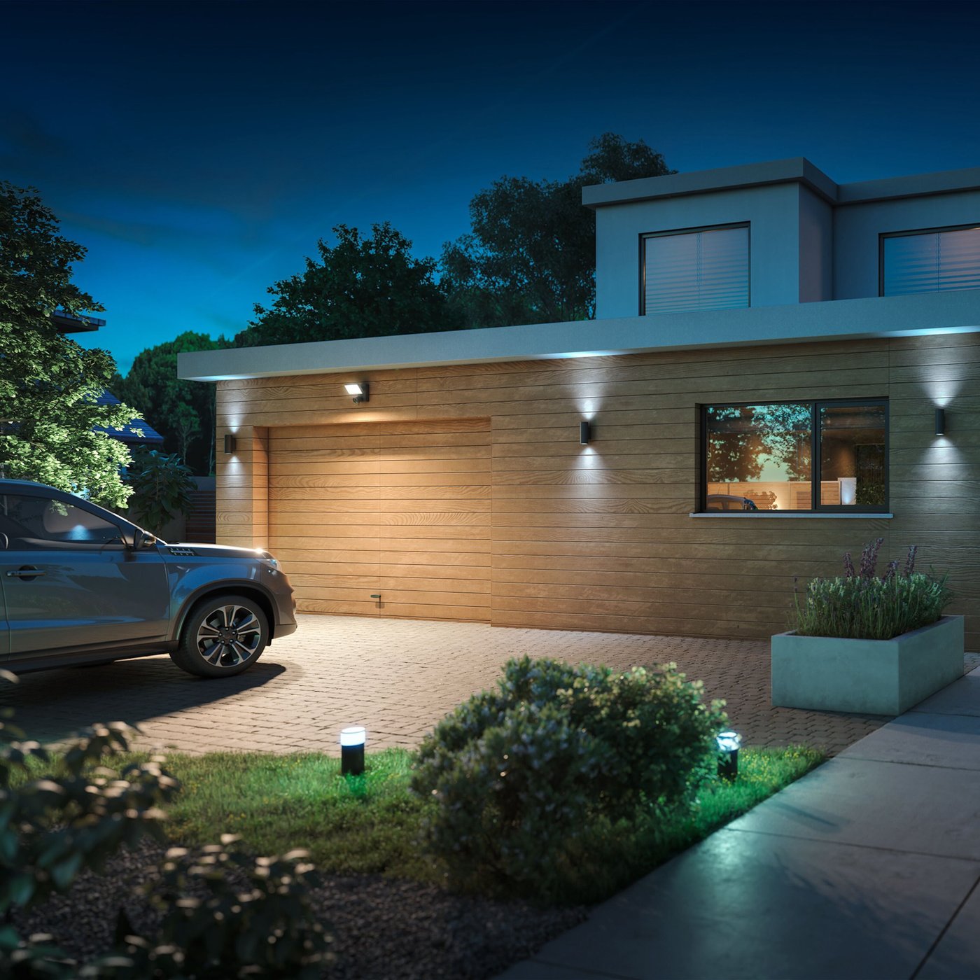 Philips Hue Secure Flood Light Camera