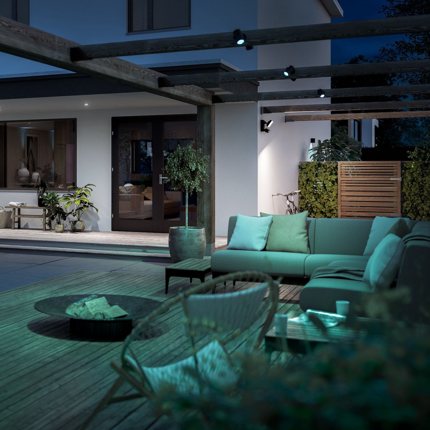 Philips Hue Secure Flood Light Camera