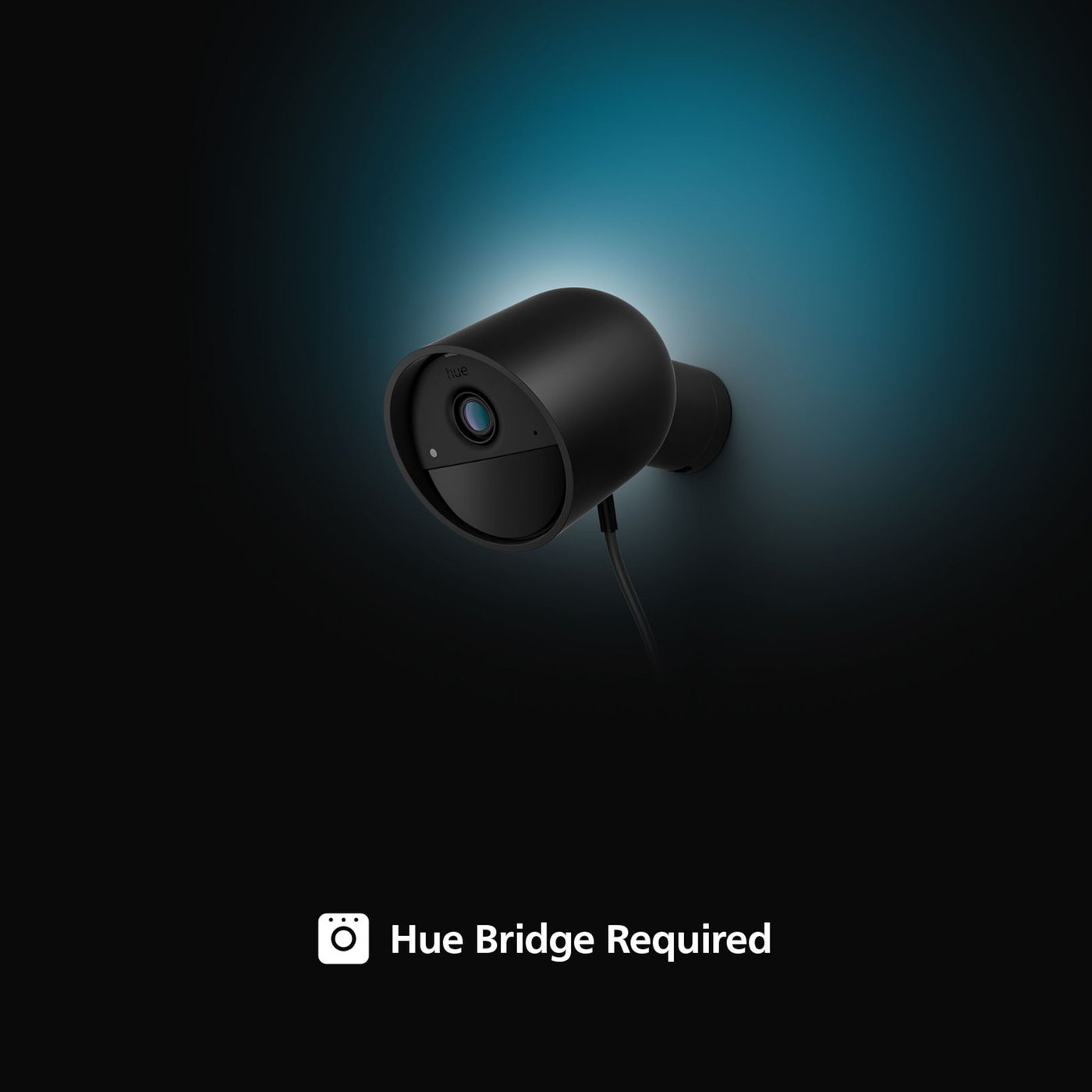Philips Hue Secure Wired Cam Svart