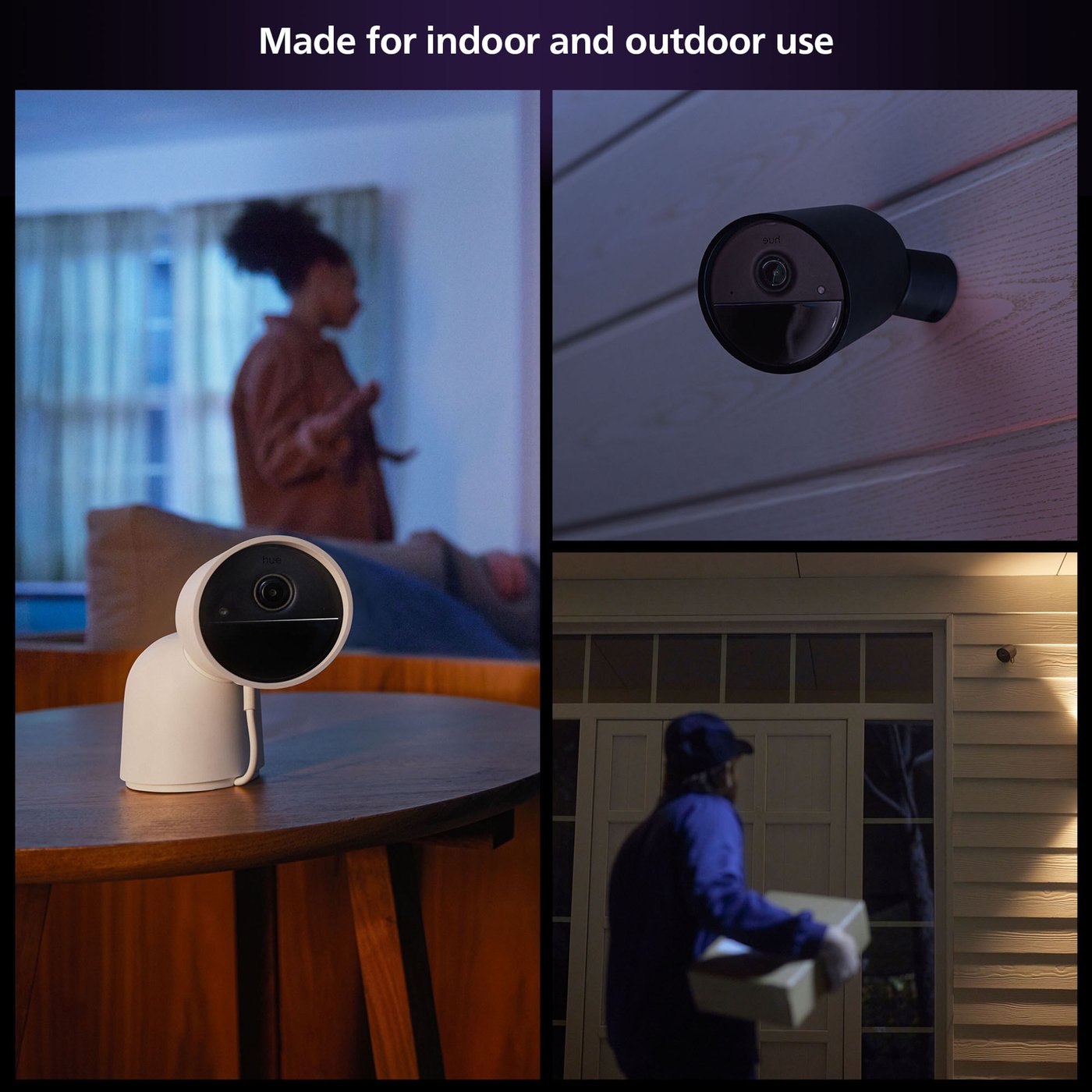 Philips Hue Secure Wired Cam Hvit
