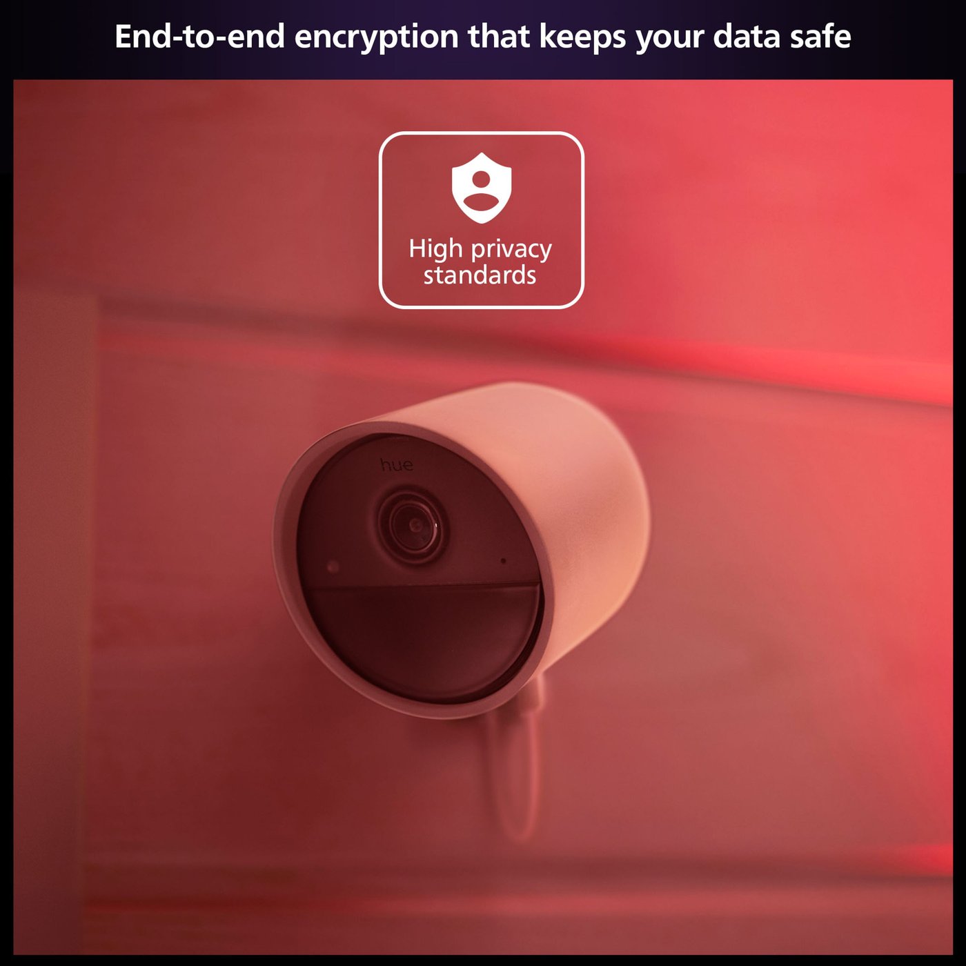 Philips Hue Secure Wired Cam Hvit