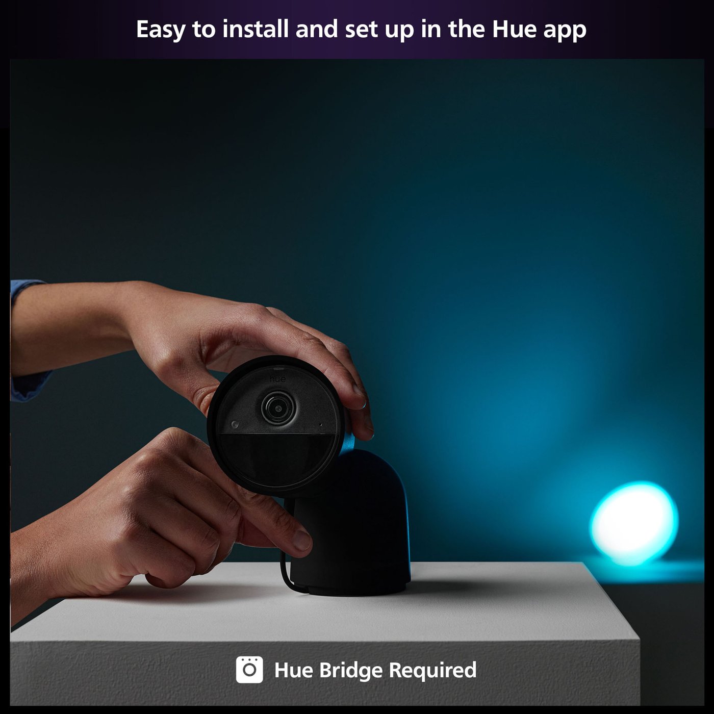 Philips Hue Secure Desktop Cam Svart
