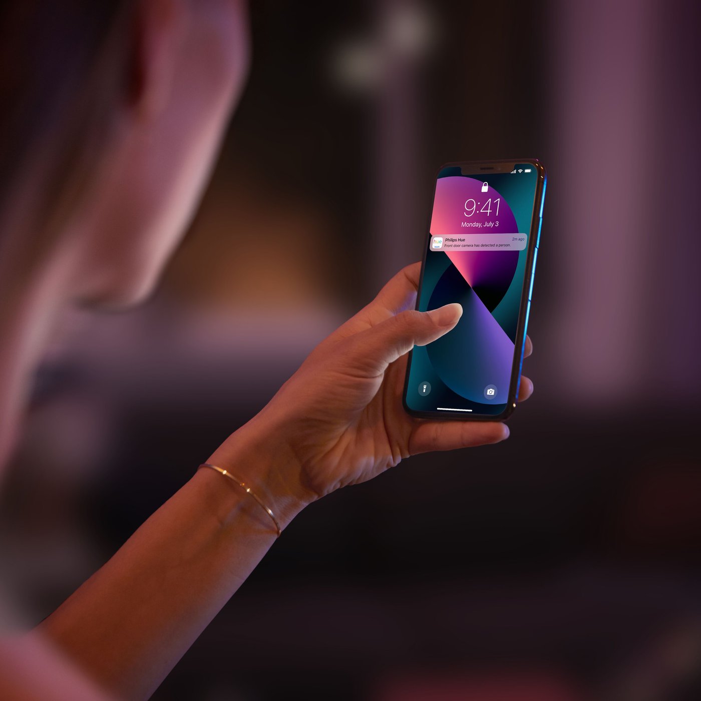 Philips Hue Secure Desktop Cam Svart