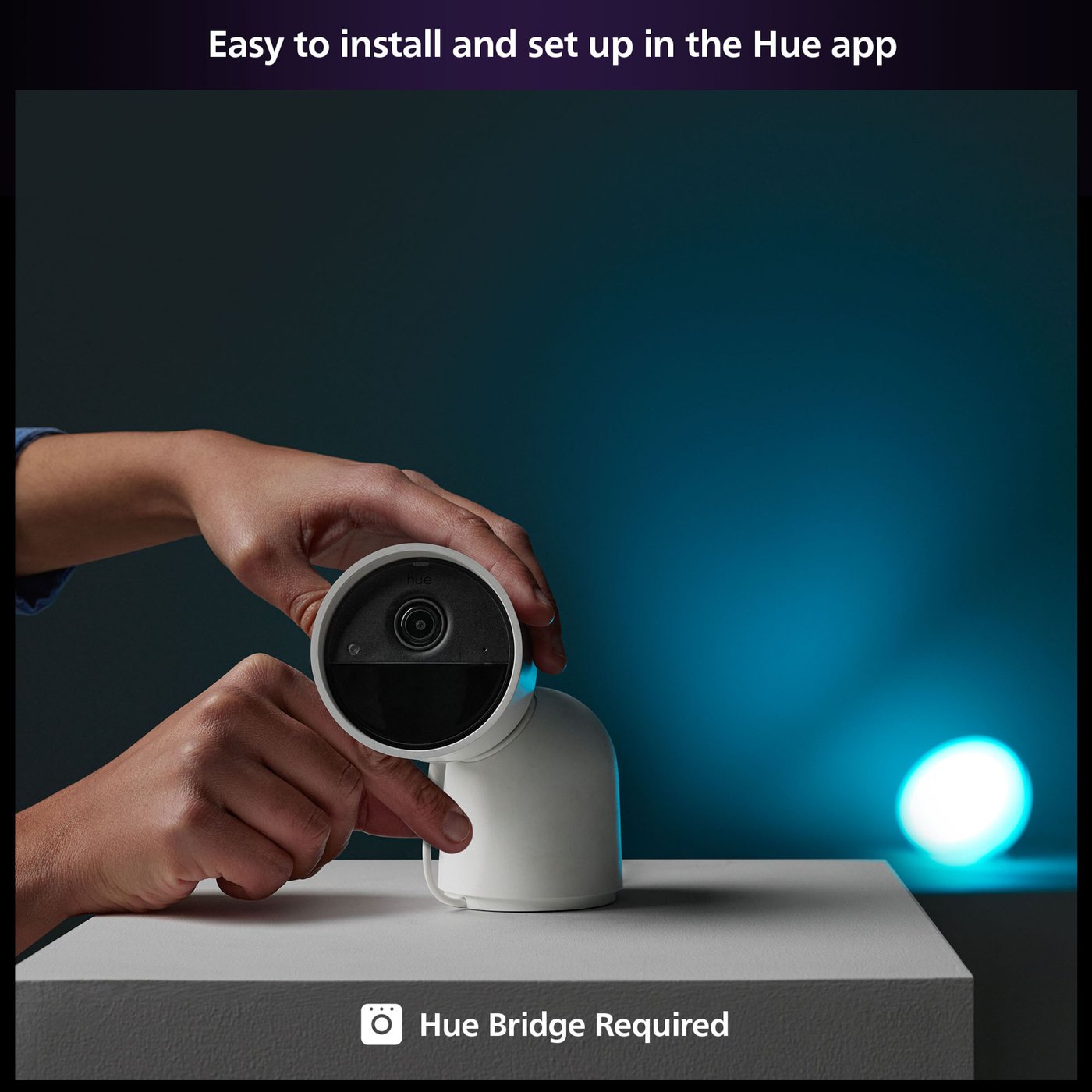 Philips Hue Secure Desktop Cam Hvit