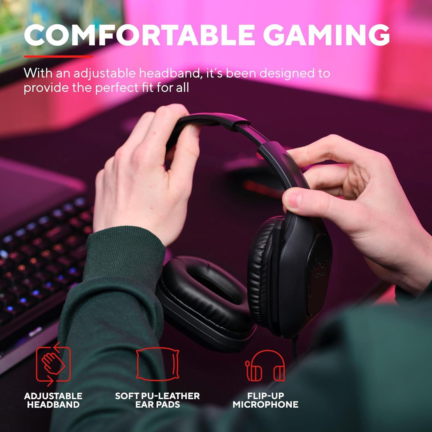 Trust GXT415 Zirox Gaming-Headset