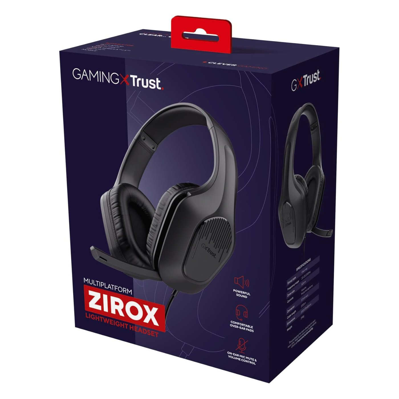 Trust GXT415 Zirox Gaming-Headset