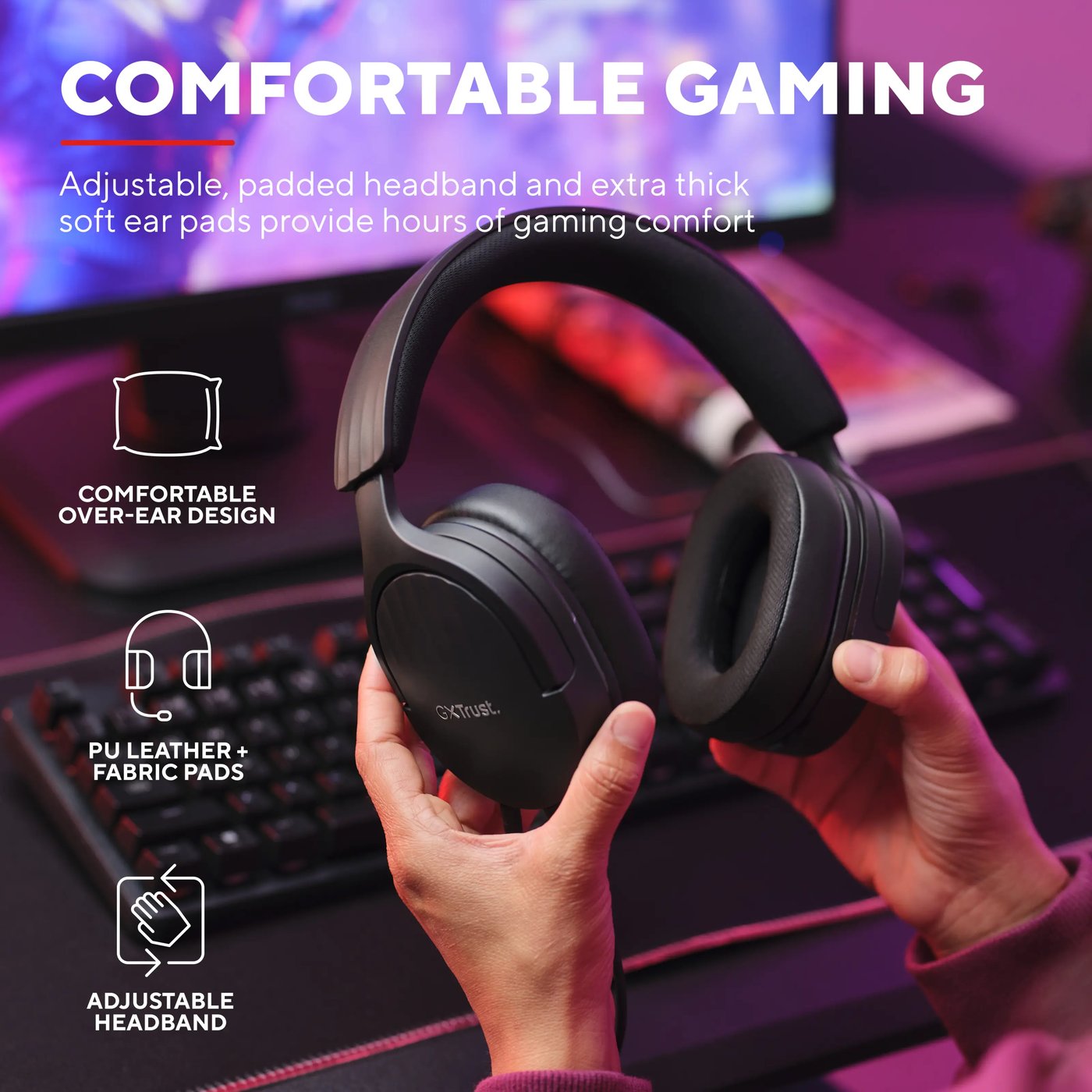 GXTrust GXT 489 Fayzo Gaming-Headset