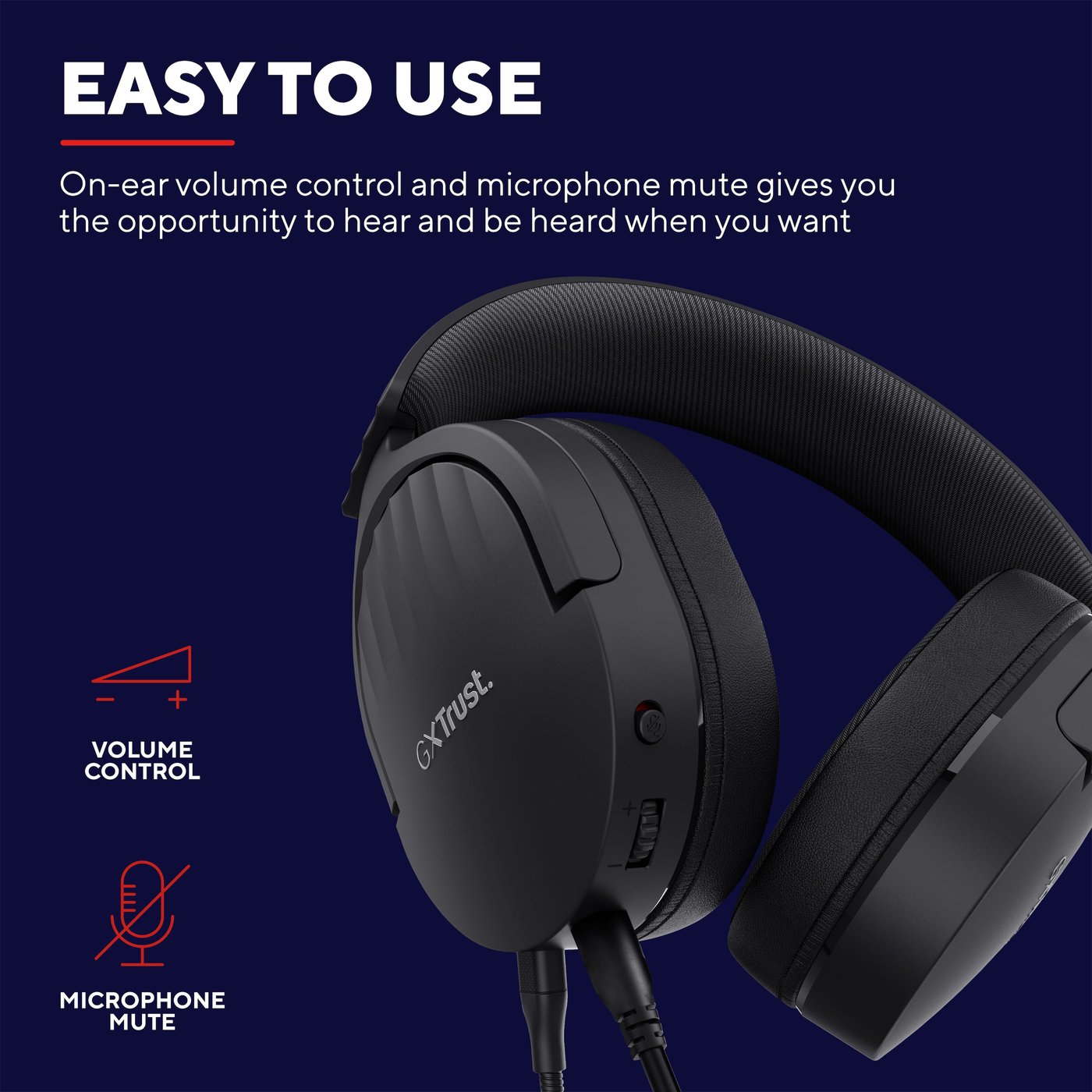 Trust GXT 489 Fayzo Gaming-Headset