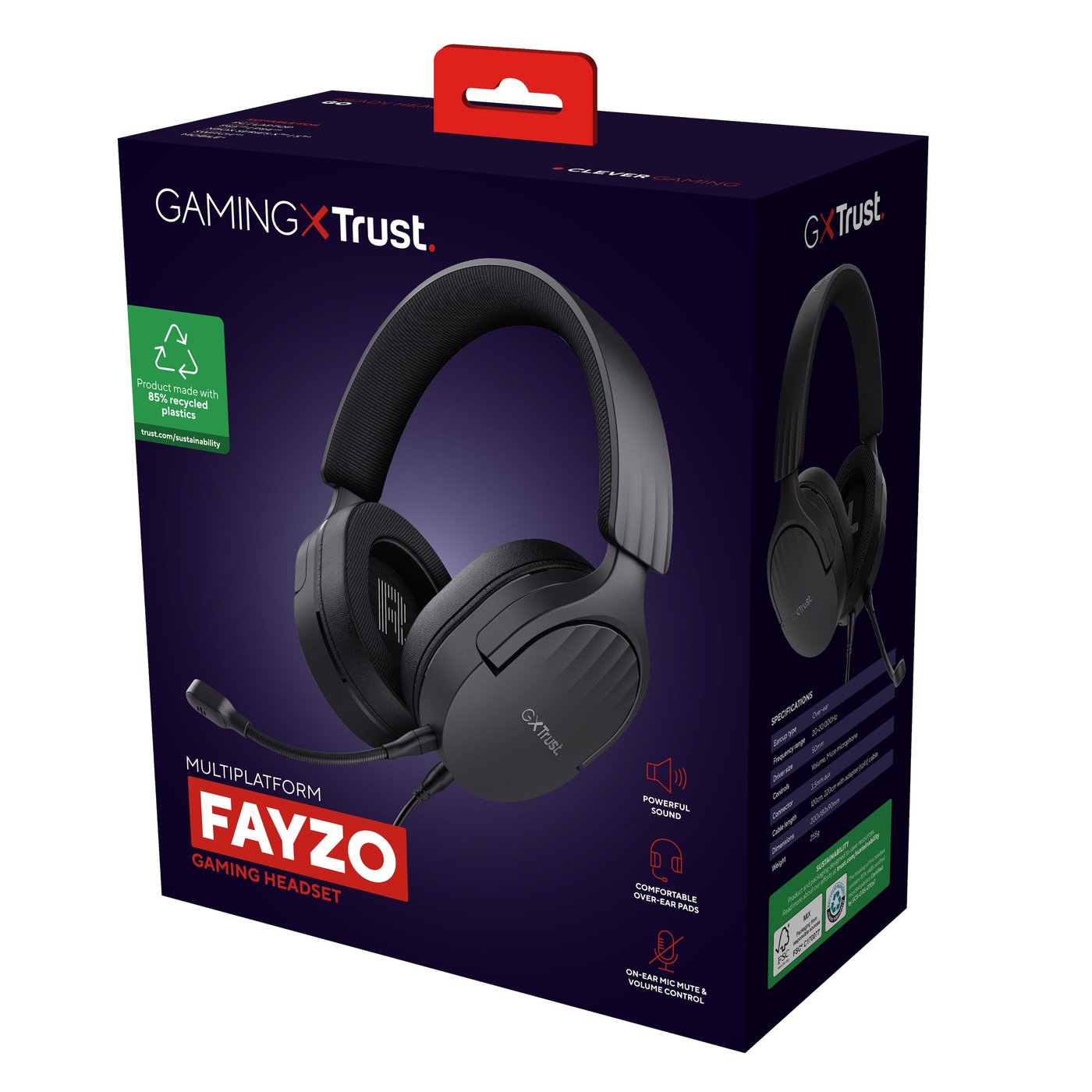 Trust GXT 489 Fayzo Gaming-Headset