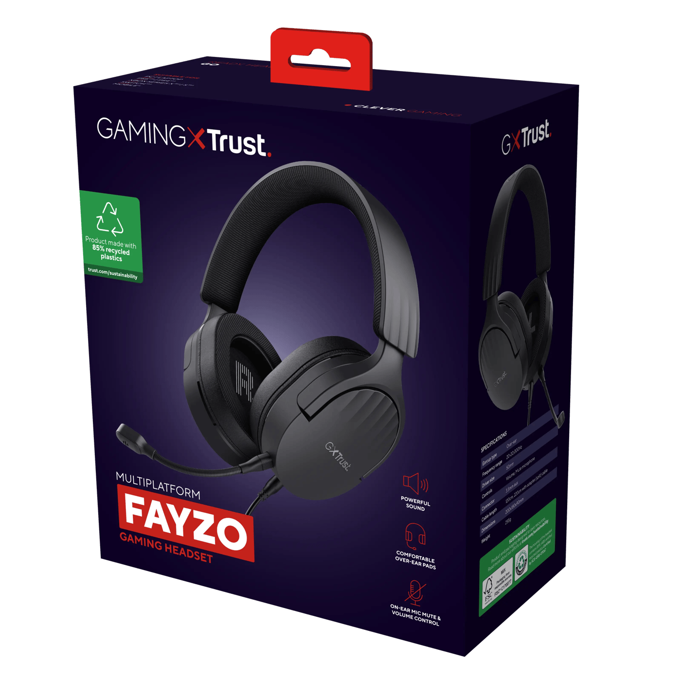 GXTrust GXT 489 Fayzo Gaming-Headset