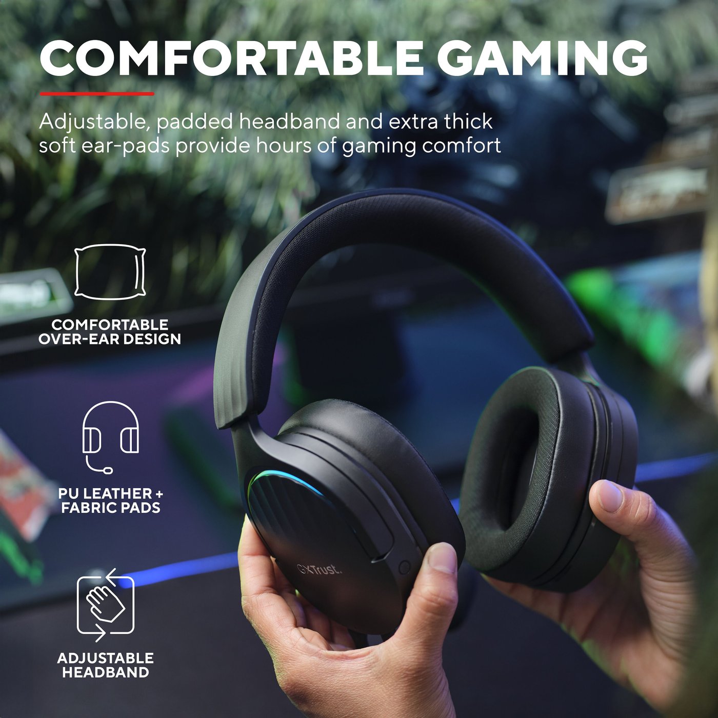 Trust GXT 490 Fayzo 7.1 Gaming-Headset