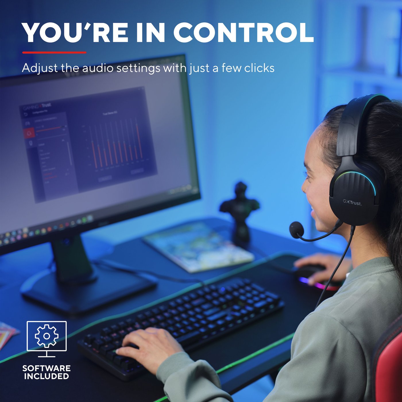 Trust GXT 490 Fayzo 7.1 Gaming-Headset