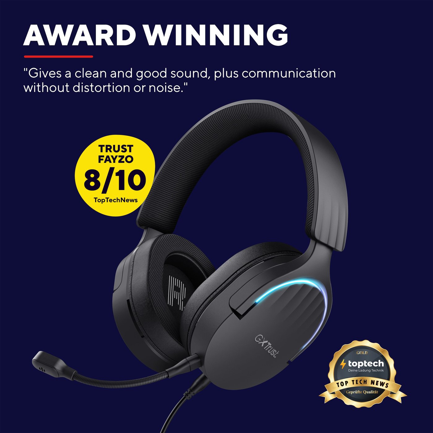 Trust GXT 490 Fayzo 7.1 Gaming-Headset