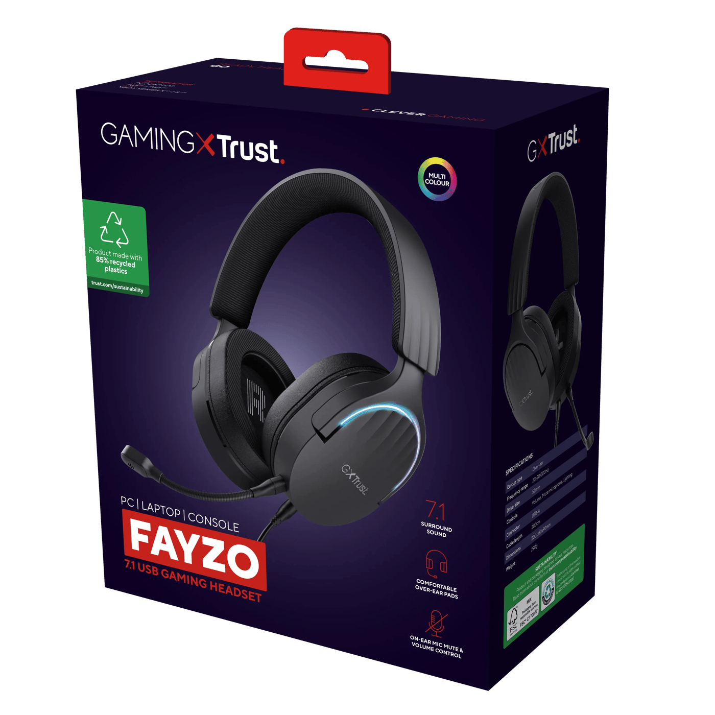 GXTrust GXT 490 Fayzo 7.1 Gaming-Headset