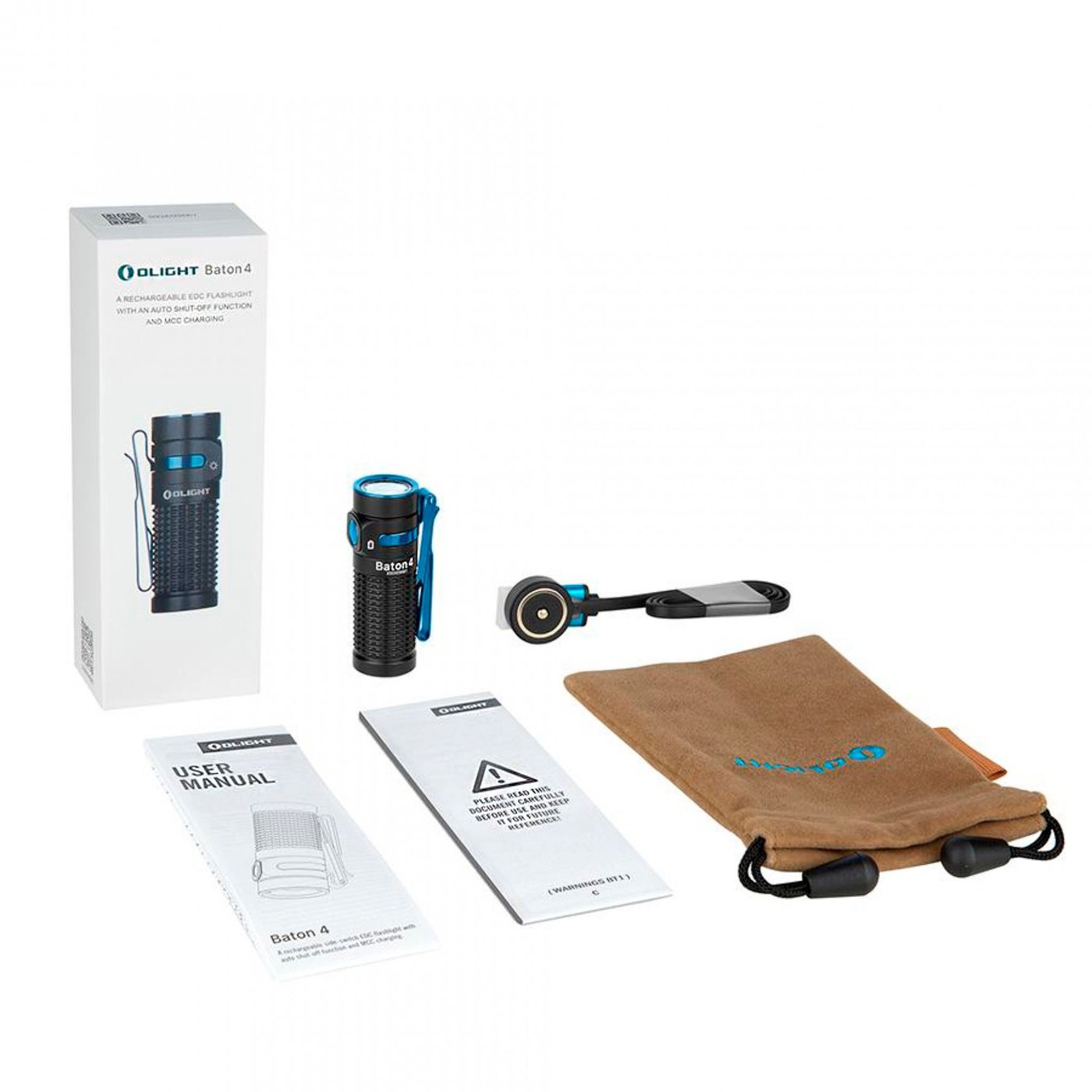 Olight Baton 4 Lommelykt 1300 lm