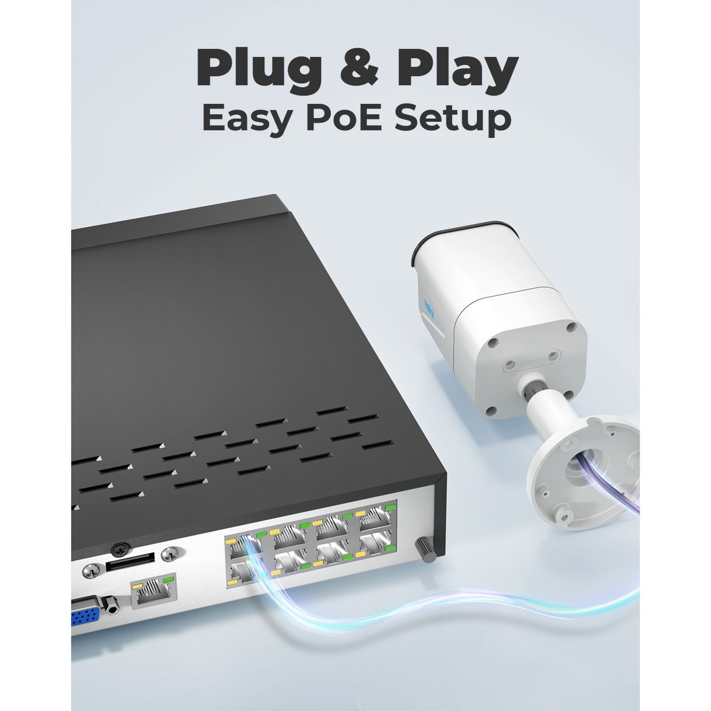 Reolink P320 POE-utomhuskamera 5 MP