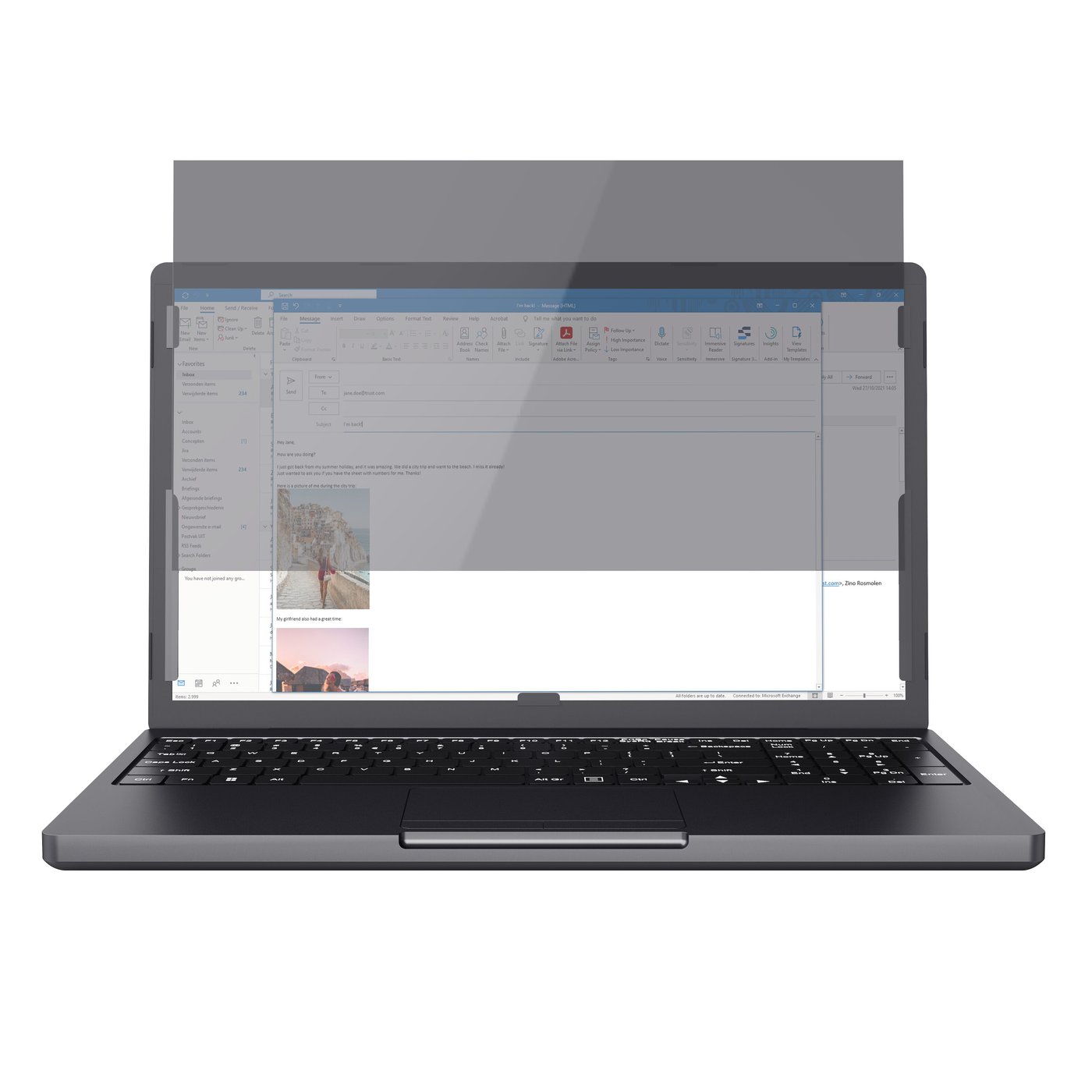 Trust Privacy Filter for laptop 14"