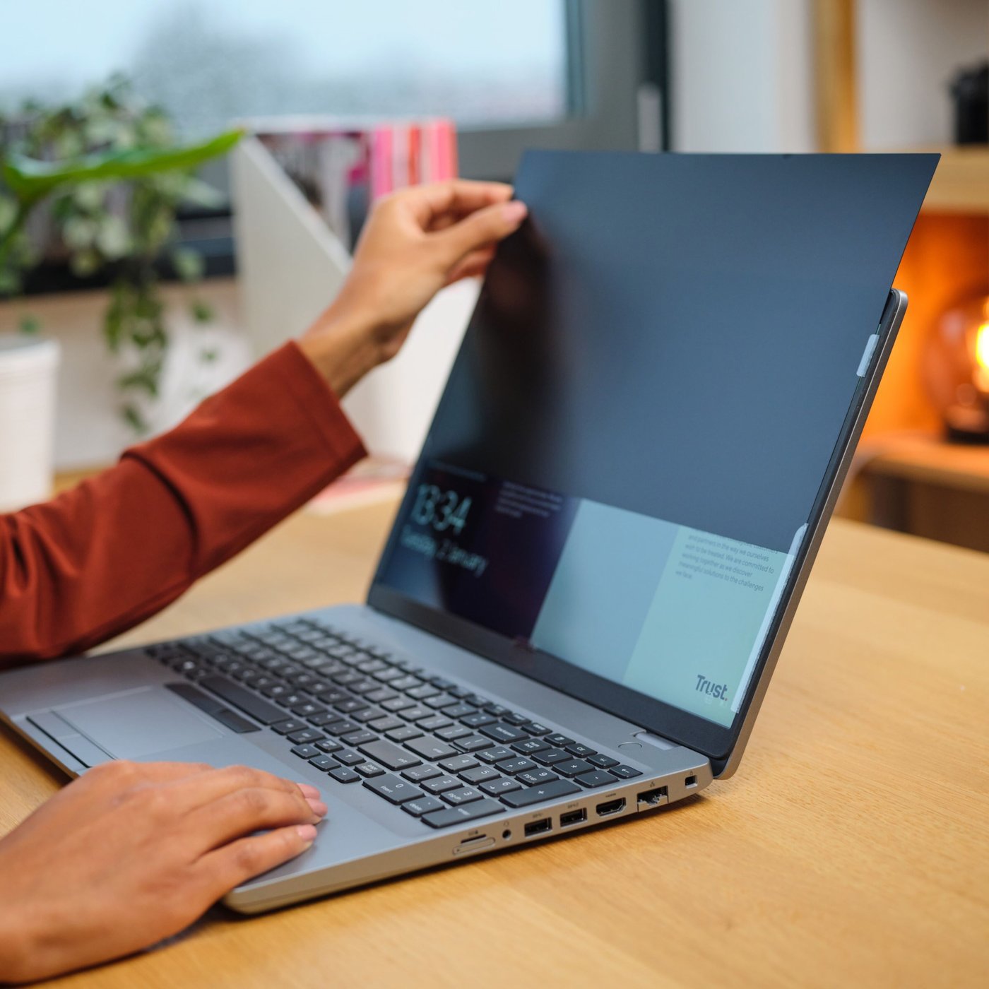 Trust Privacy Filter för laptop 15,6"