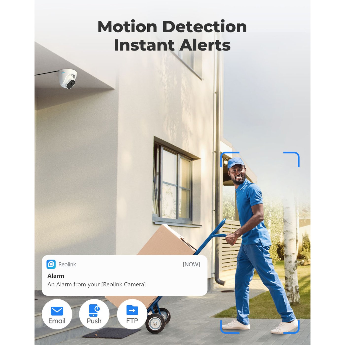 Reolink P324 Dome POE-utomhuskamera 5 MP