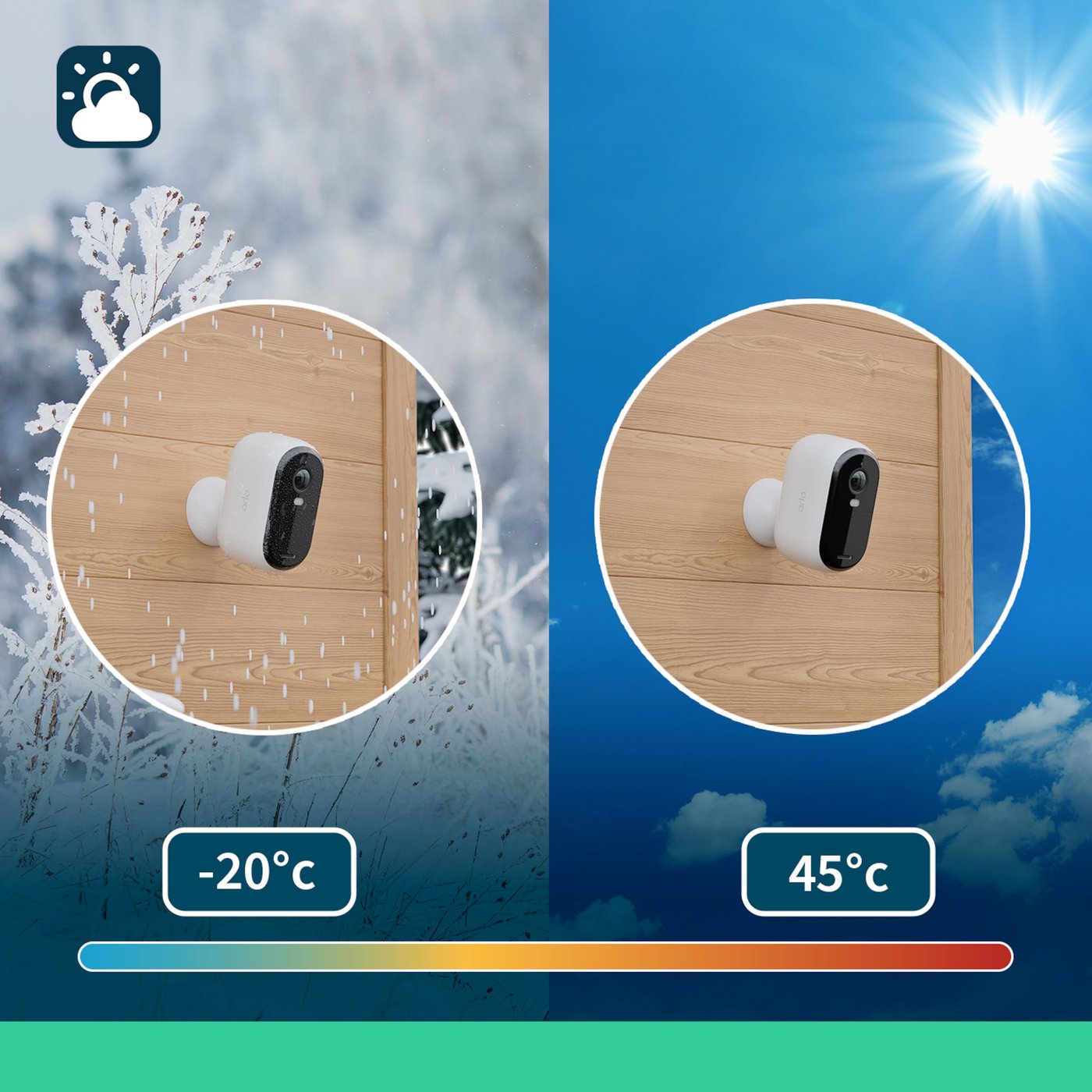 Arlo Essential 2K XL Overvåkingskamera 2-pk.