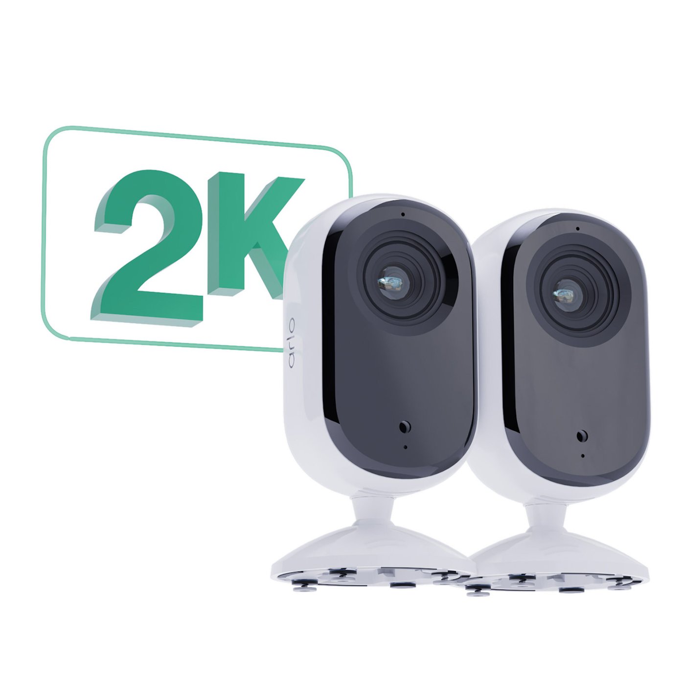 Arlo Essential 2K Innendørskamera 2-pk.