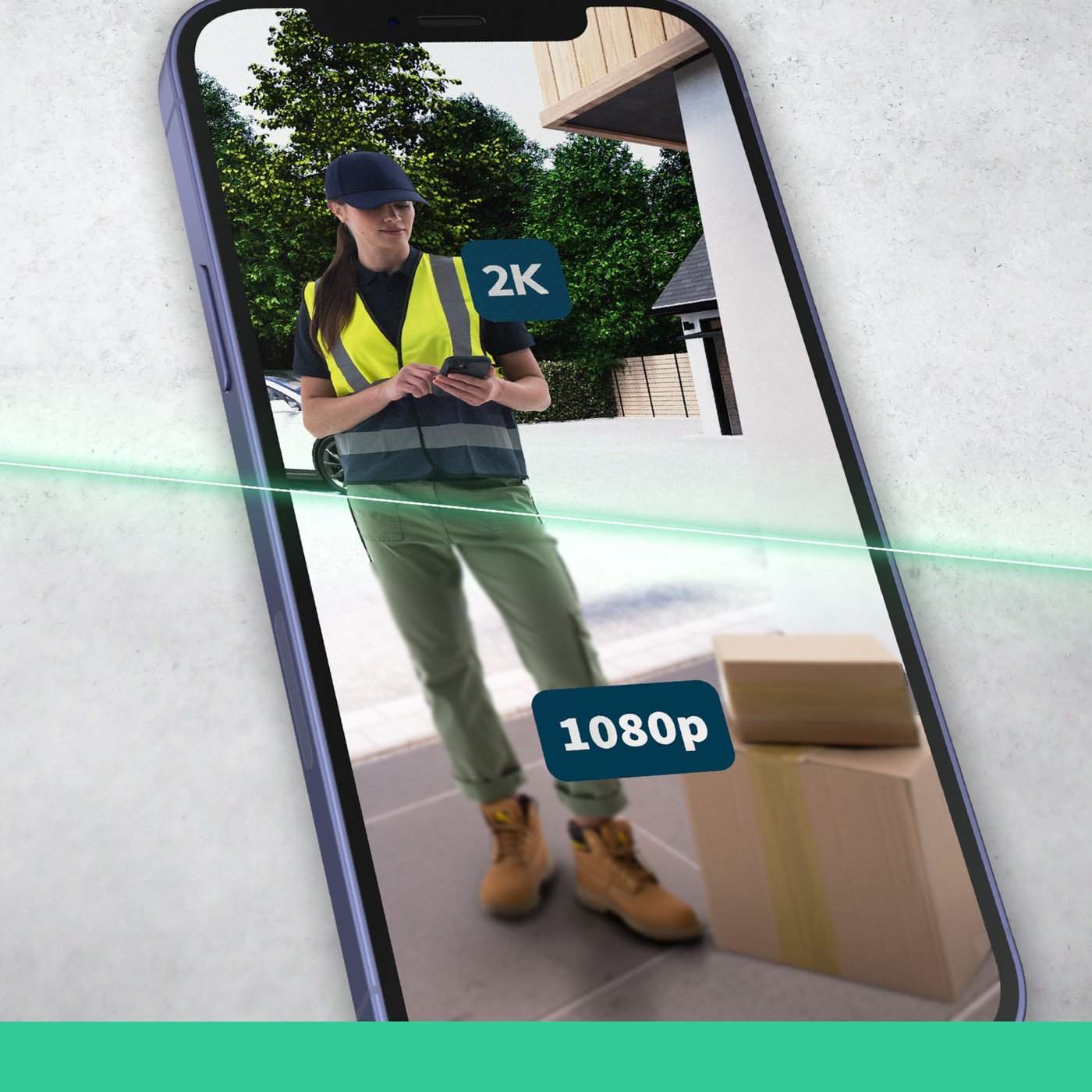 Arlo Essential doorbell 2 2K Trådløs Dørklokke