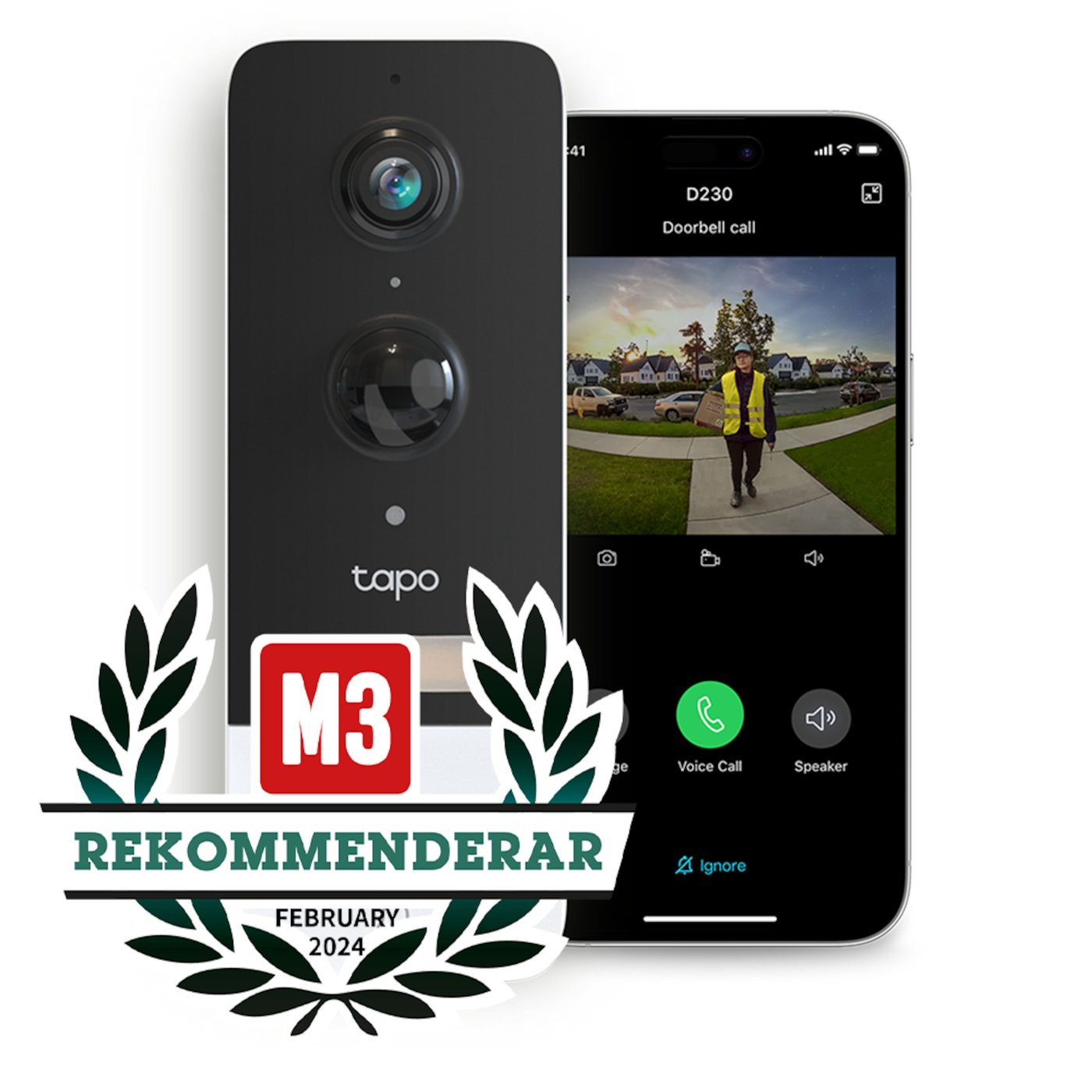 TP-link Tapo D230S1 Smart Dörrklocka