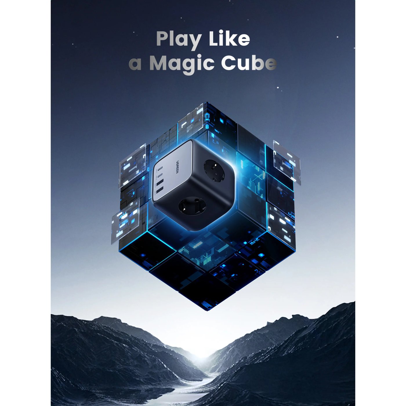 Ugreen DigiNest Cube Multilader 65 W