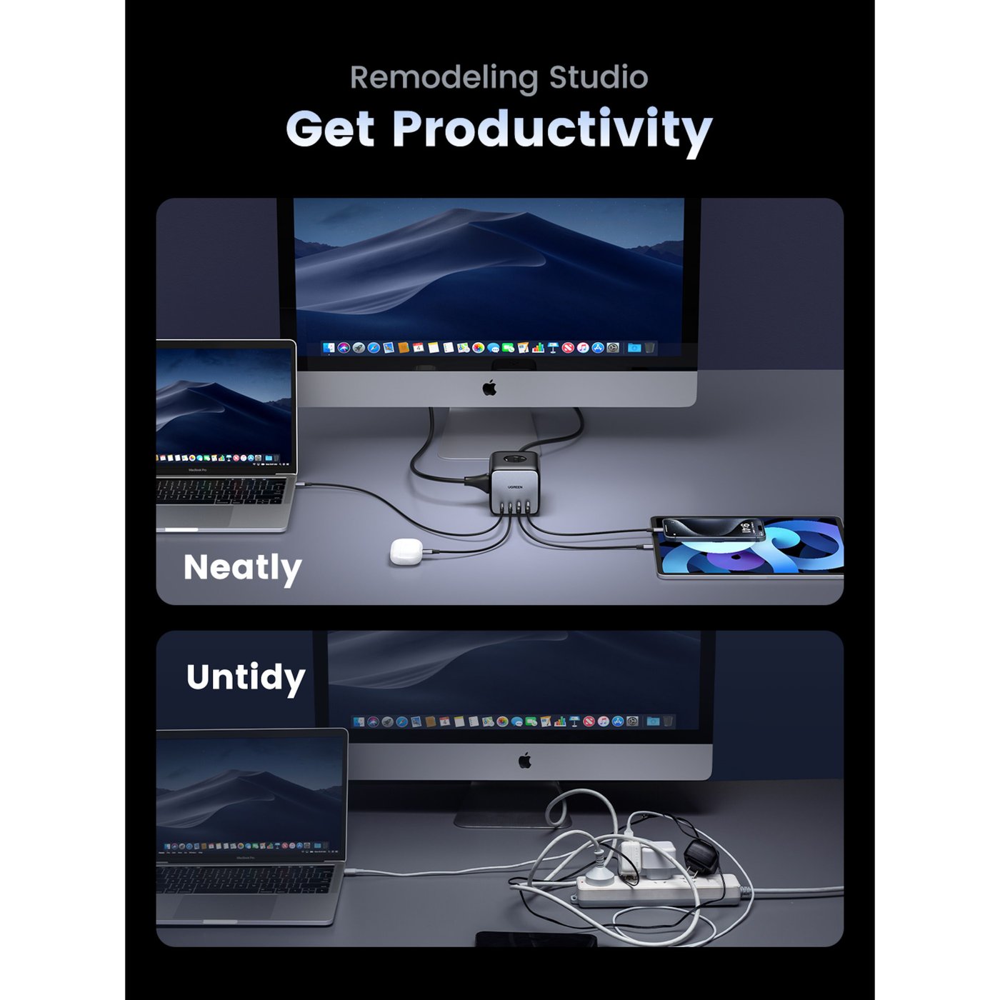 Ugreen DigiNest Cube Multilader 65 W