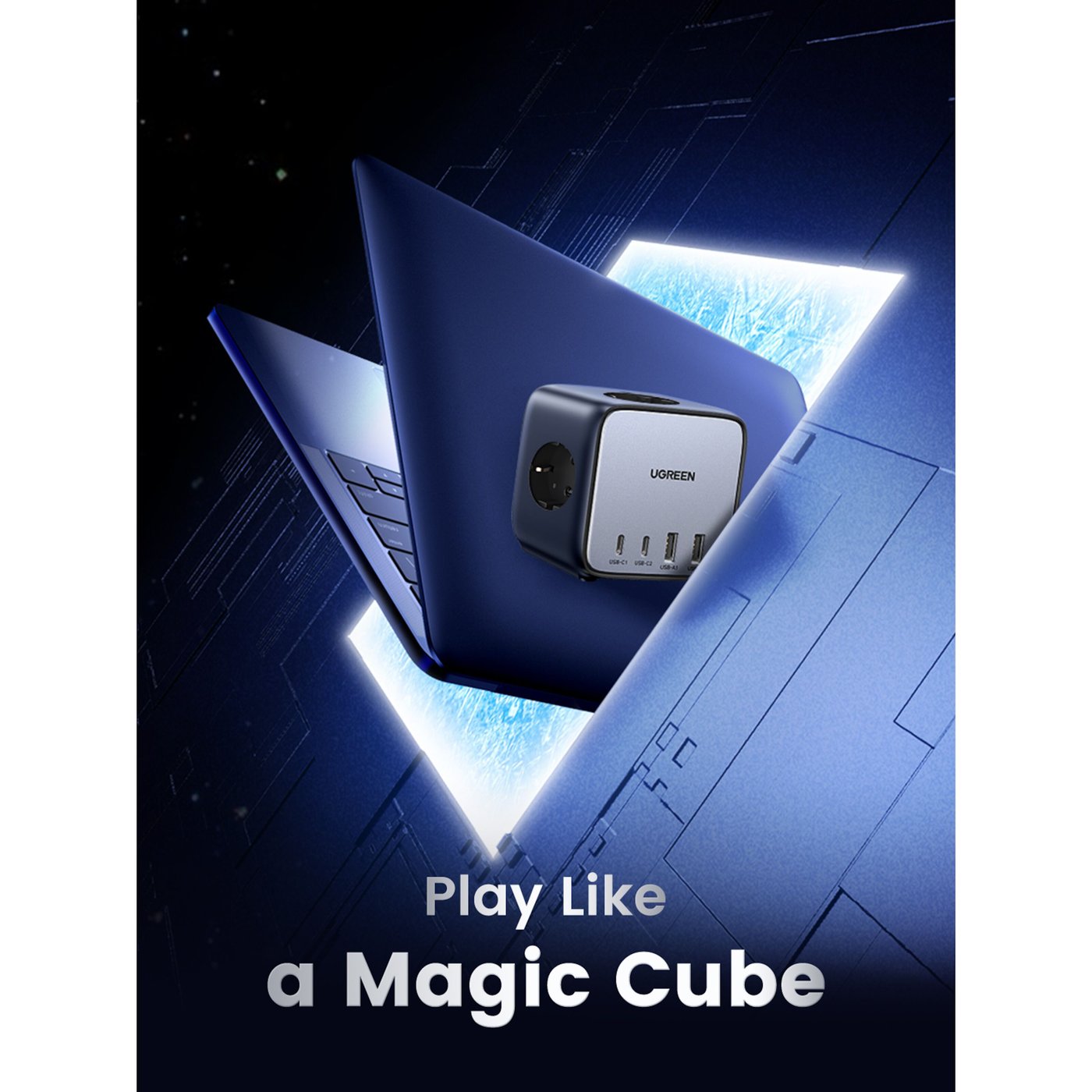 Ugreen DigiNest Cube Multilader 65 W