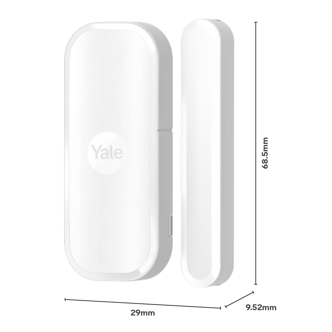 Yale Magnetkontakt for innendørsbruk