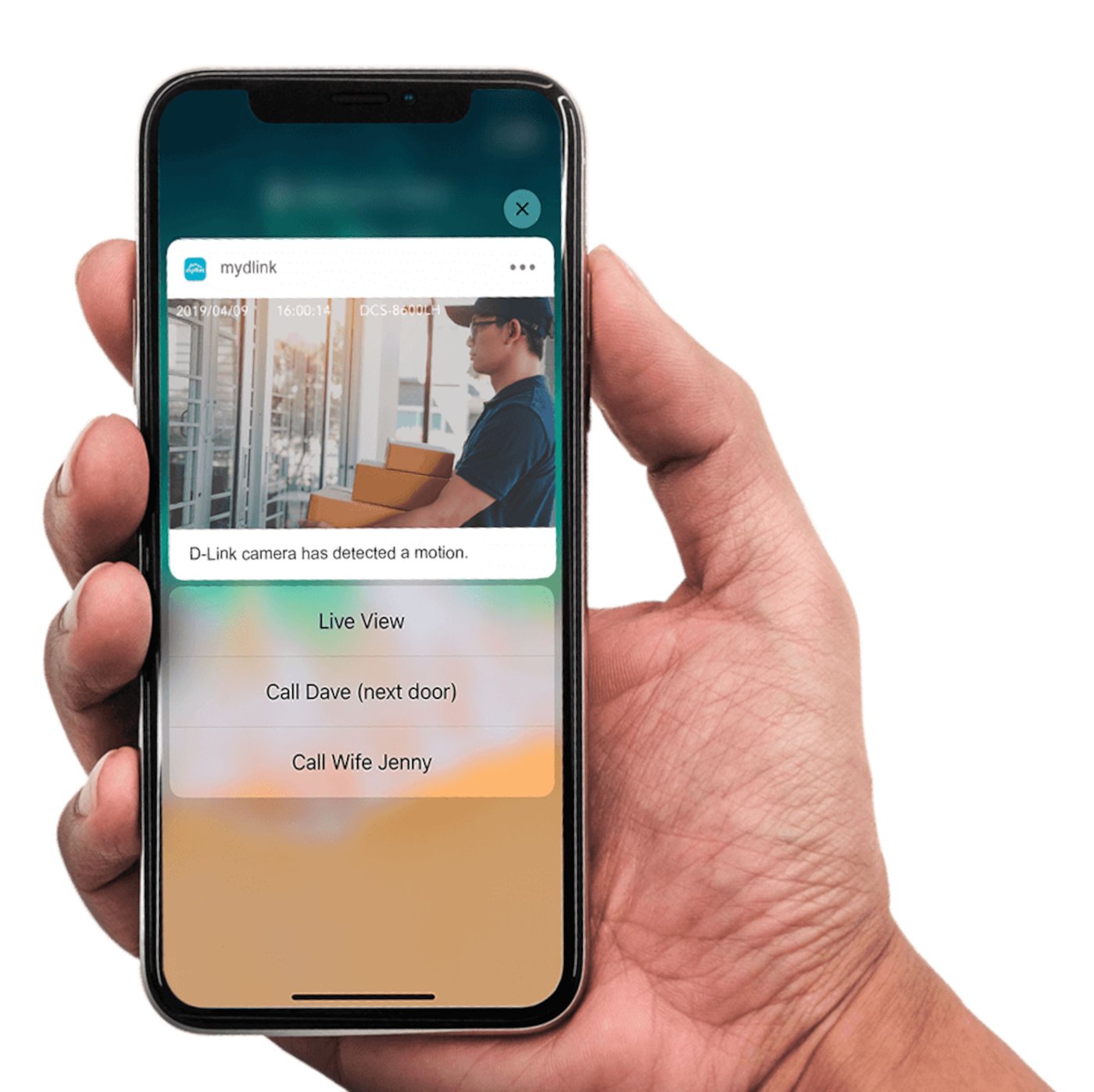 D-Link DCS-6100LHV2 Trådløst overvåkingskamera