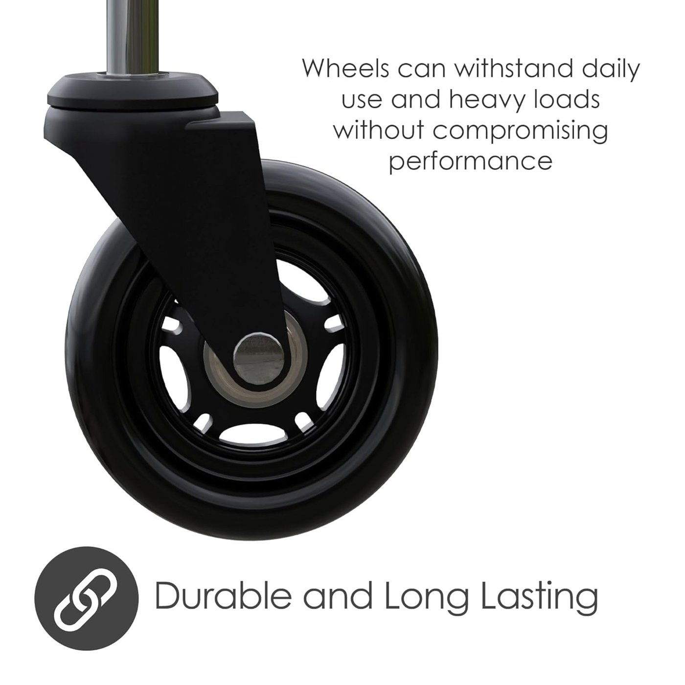 Desire2 Universalhjul for kontorstoler 5-pk.