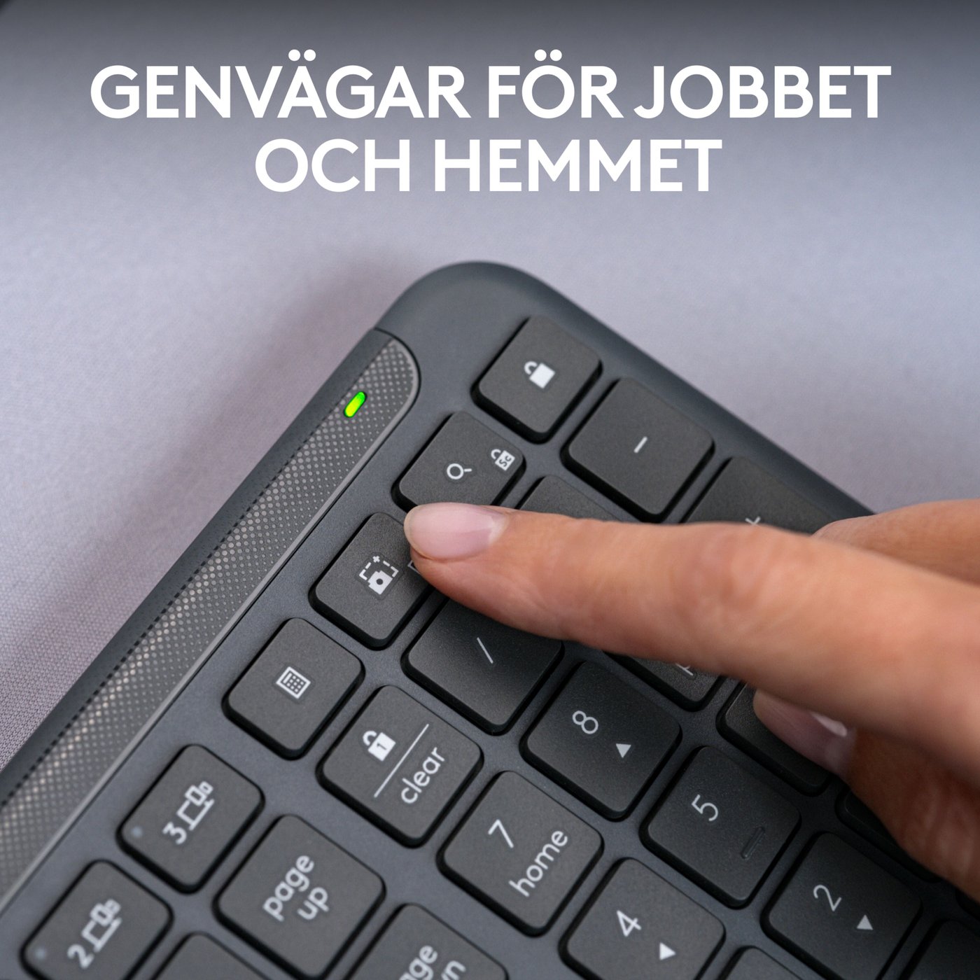 Logitech K950 Signature Slim Trådlöst tangentbord