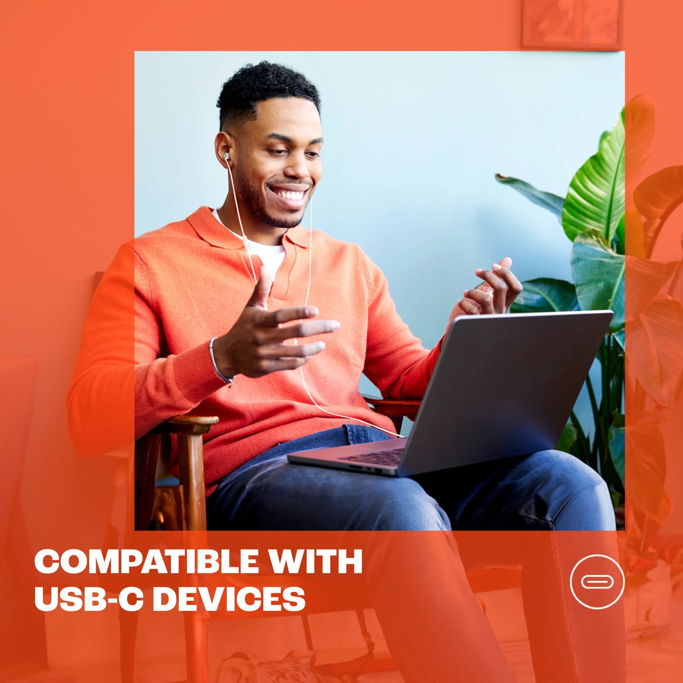 JBL Tune 310C Hodetelefoner med USB-C Hvit