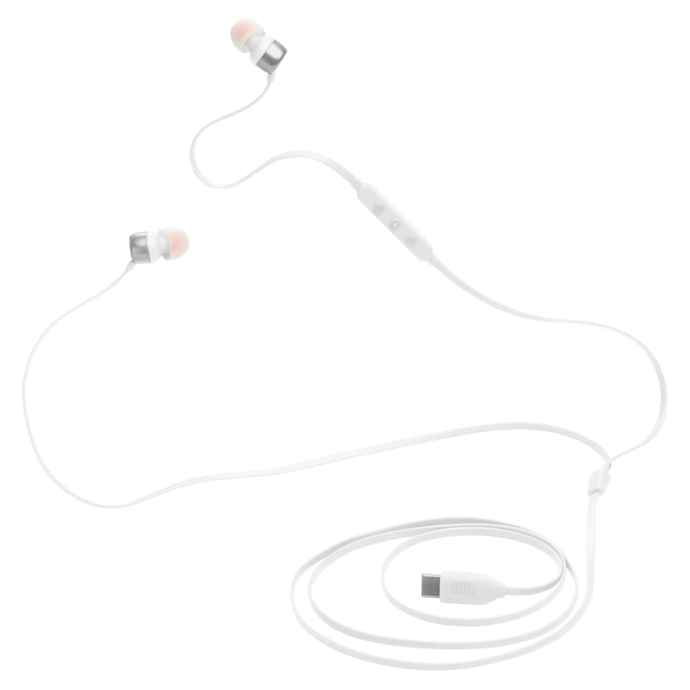 JBL Tune 310C Hodetelefoner med USB-C Hvit