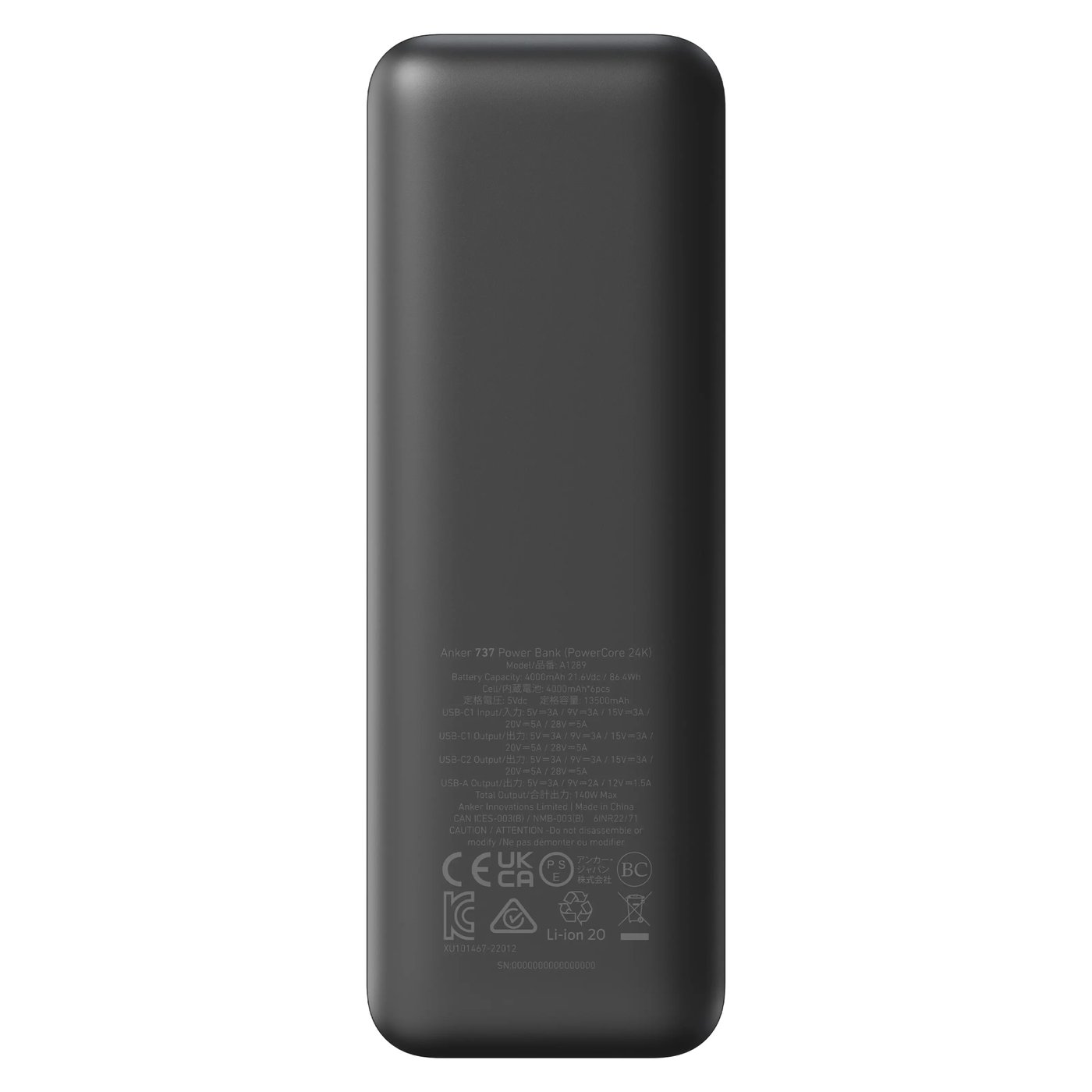 Anker 737 Powerbank 140 W PD 3.1 24000 mAh
