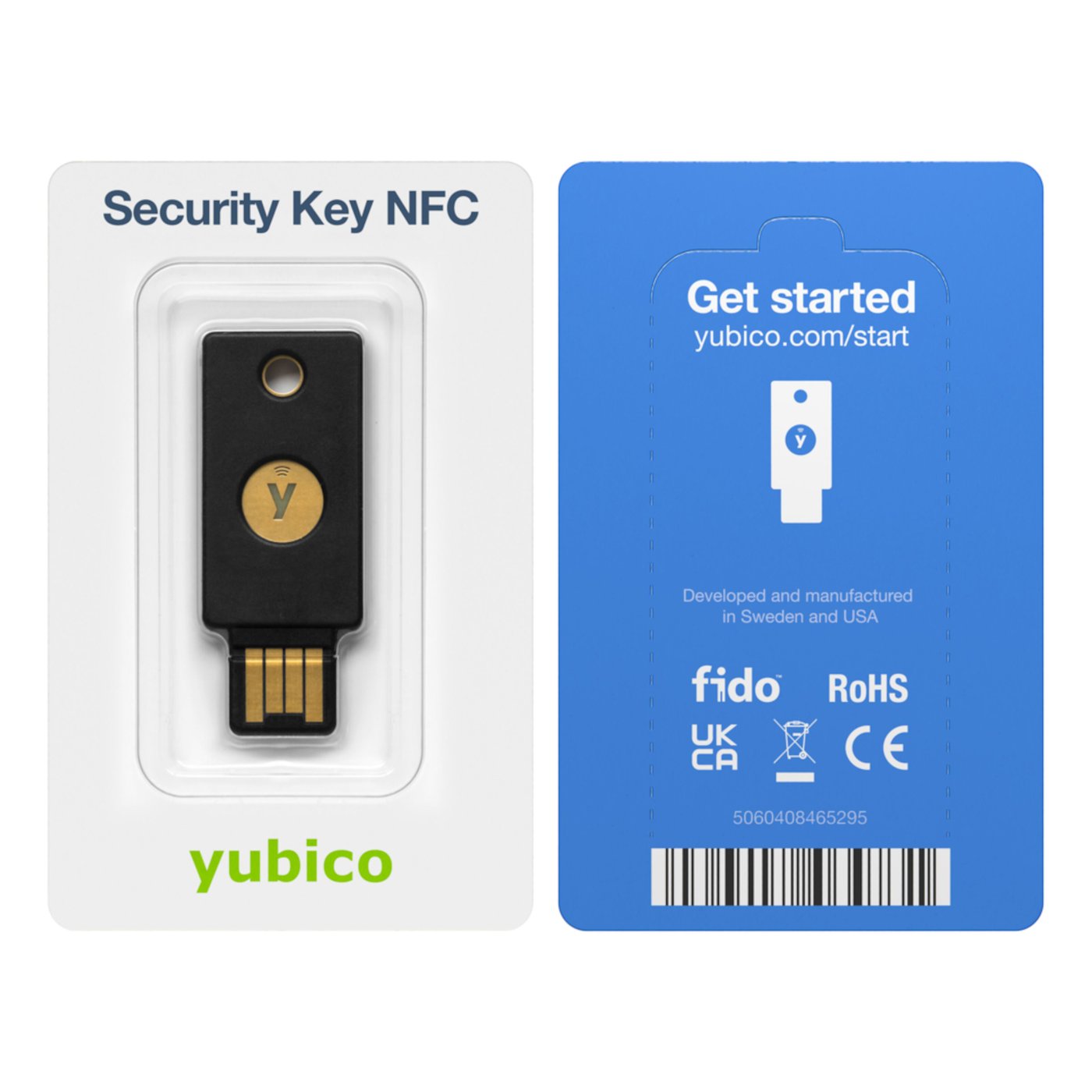 Yubico Security Key NFC Säkerhetsnyckel med USB-A