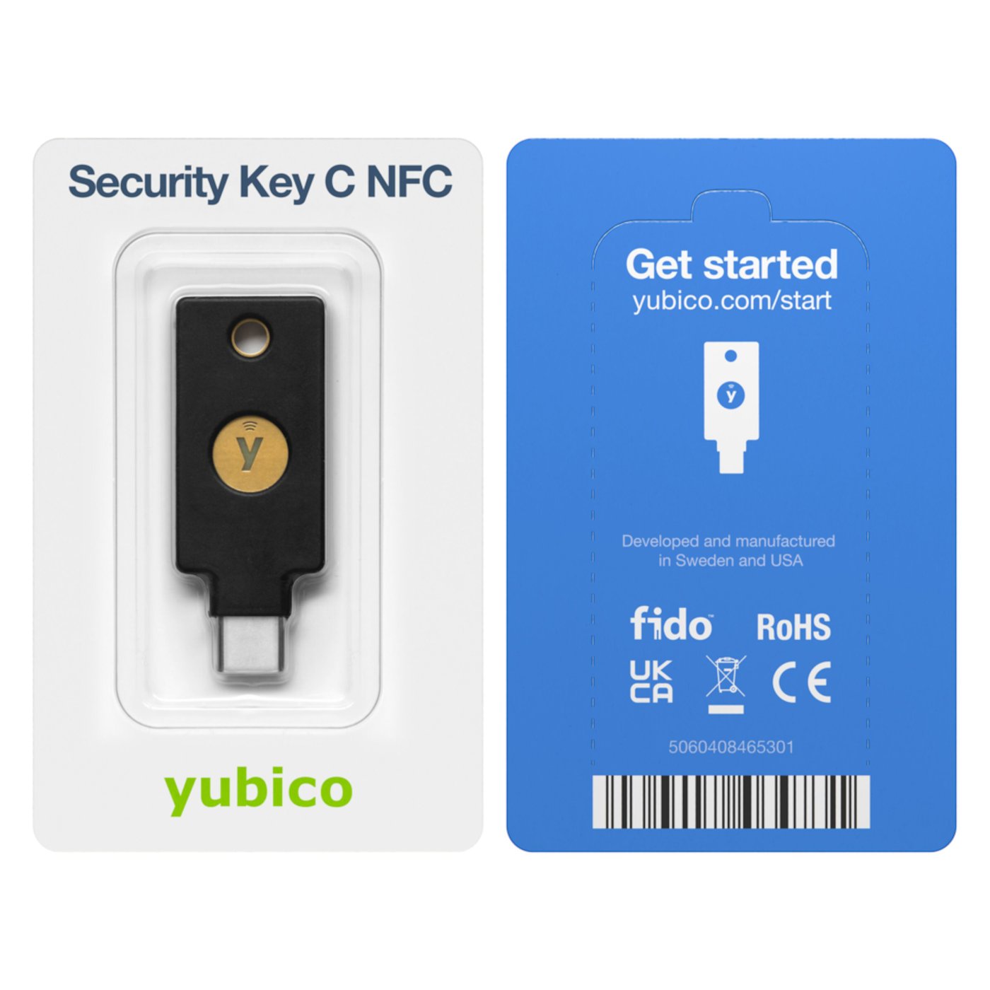 Yubico Security Key NFC Säkerhetsnyckel med USB-C