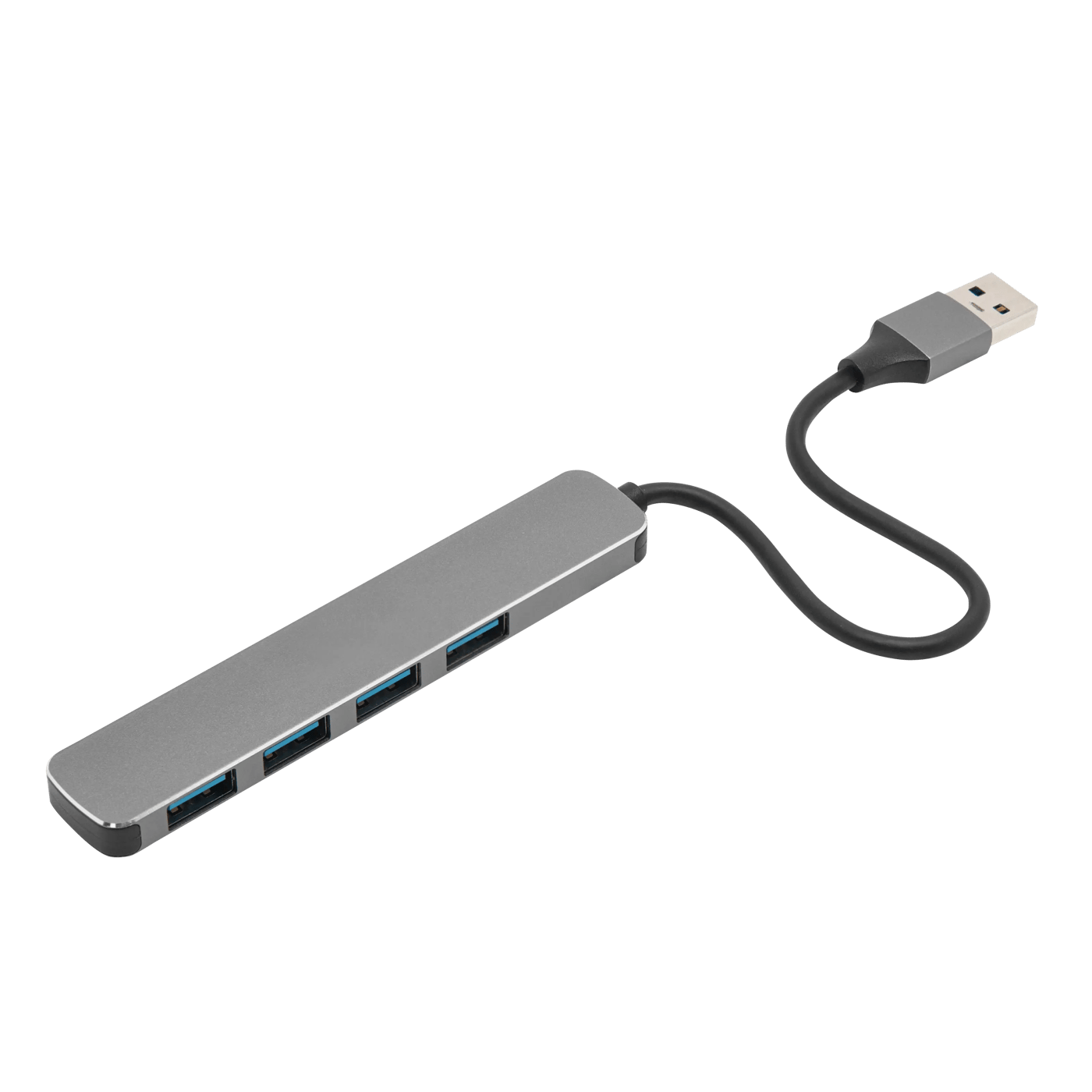 Plexgear USB-A-hub CB222 med USB-A-tilkobling 4-veis