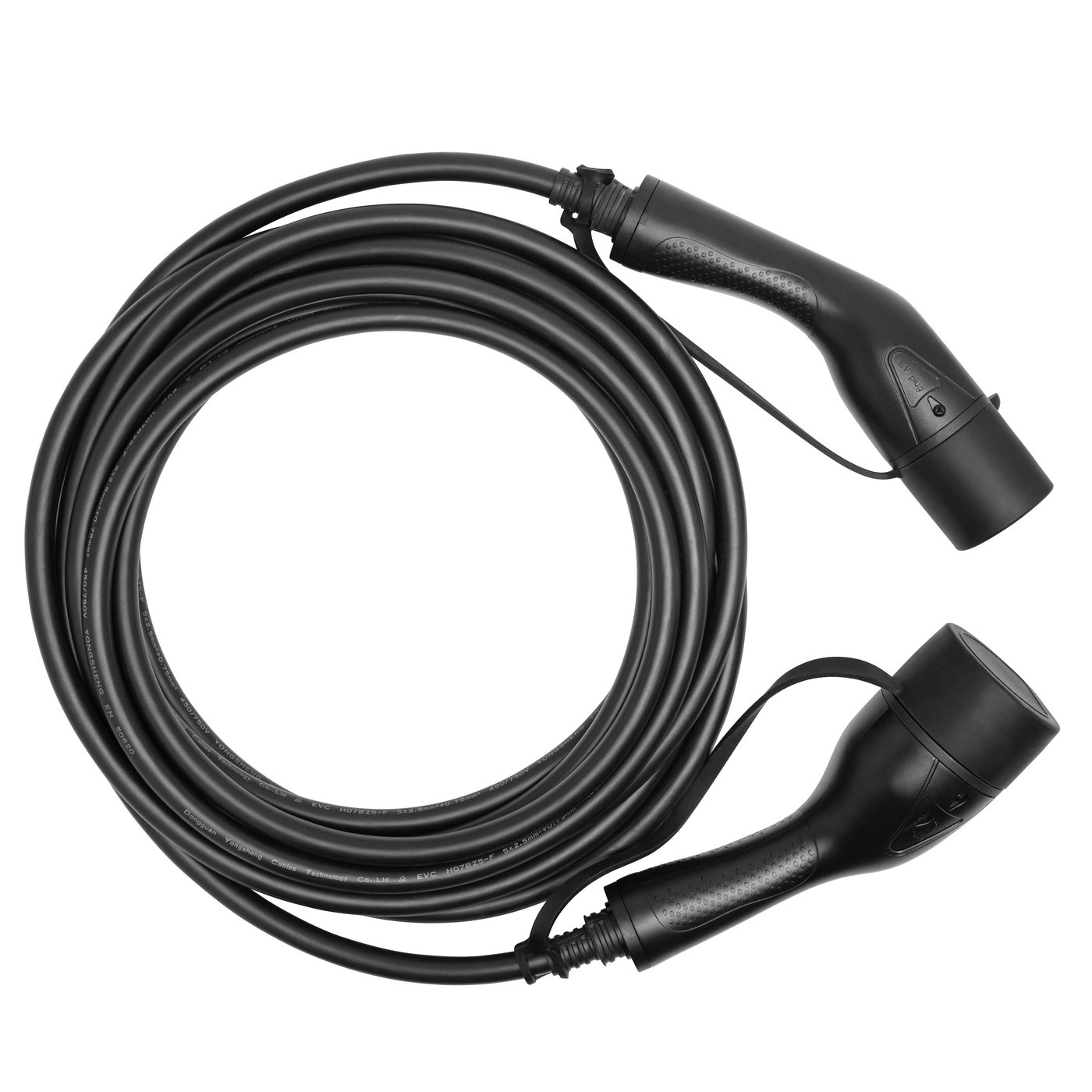Luxorparts Ladekabel Type 2 Ladekabel for elbil 11 kW 3-faset 8 m