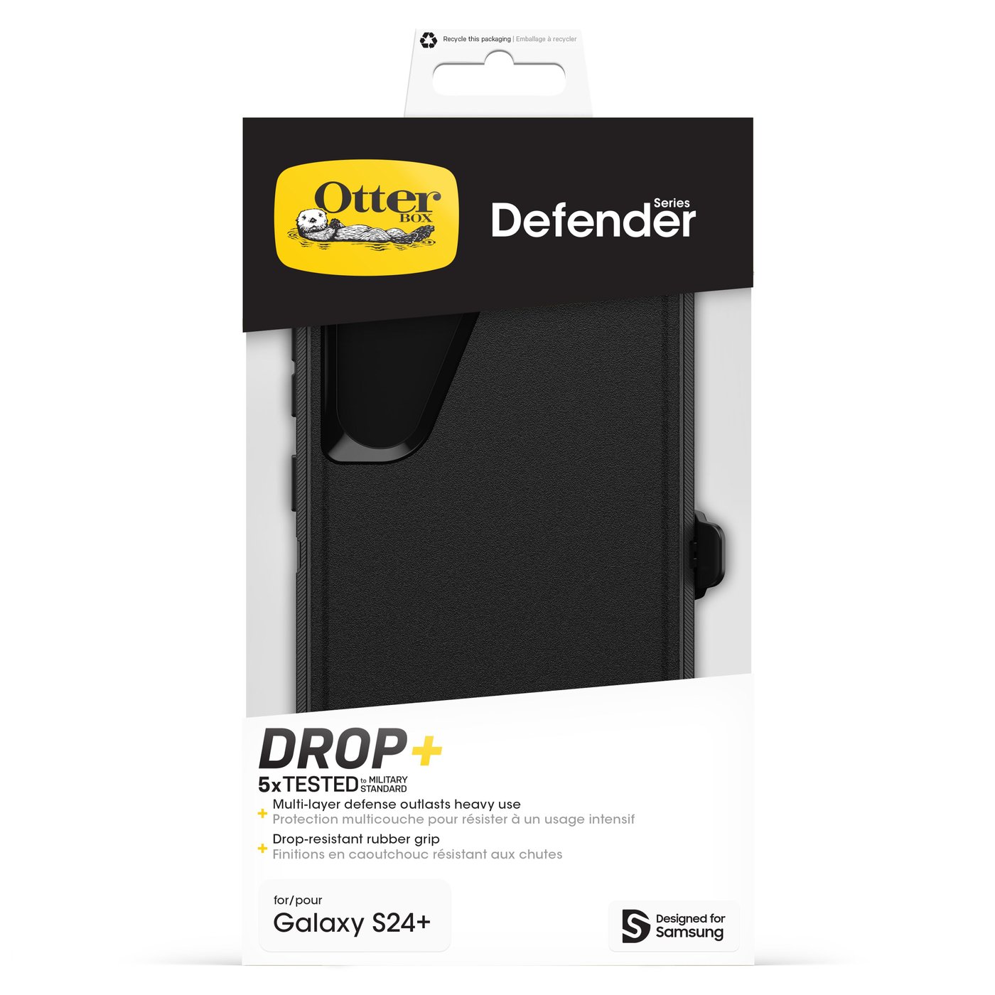 Otterbox Defender Robust deksel for Galaxy S24 Plus