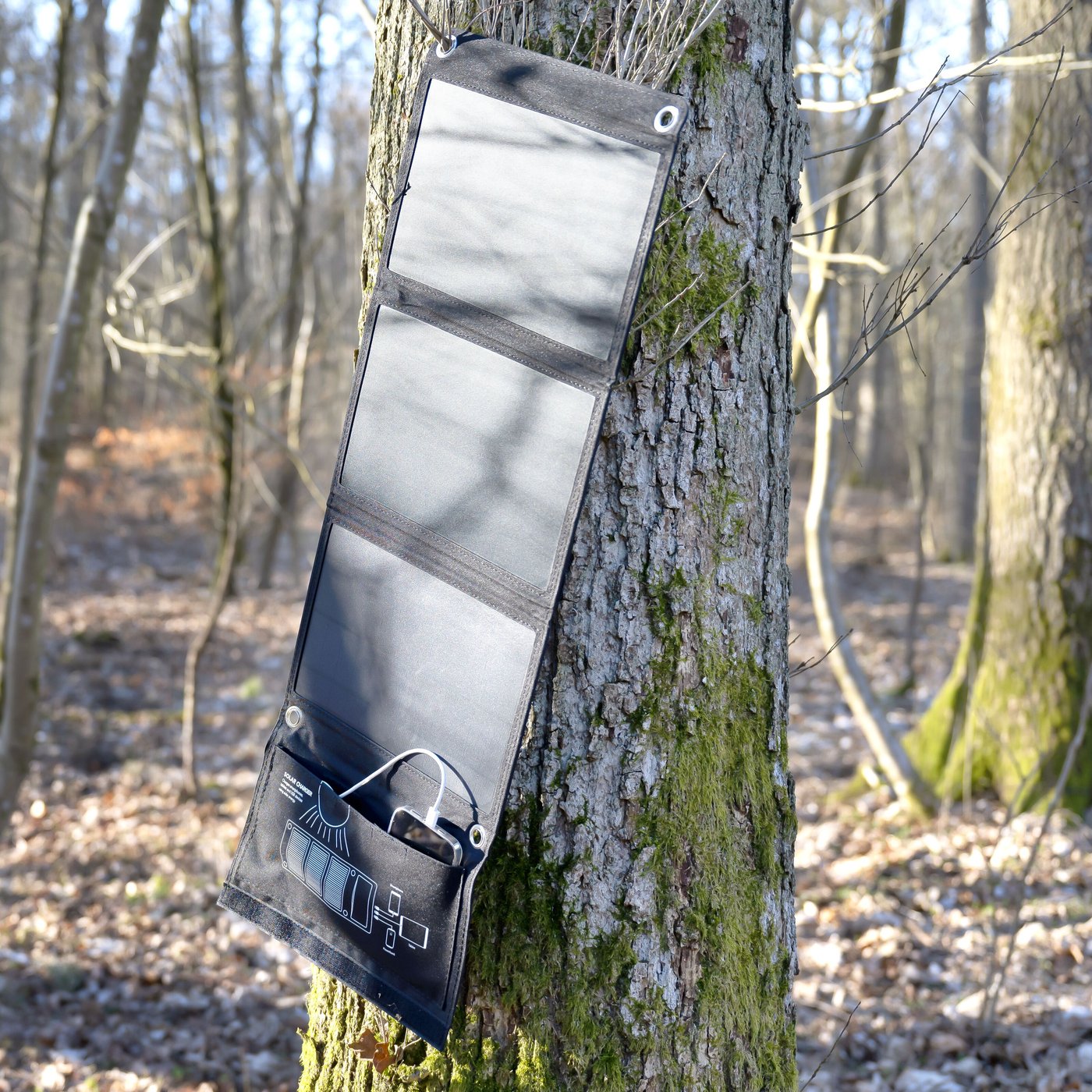 Linocell Solcellsladdare 20 W