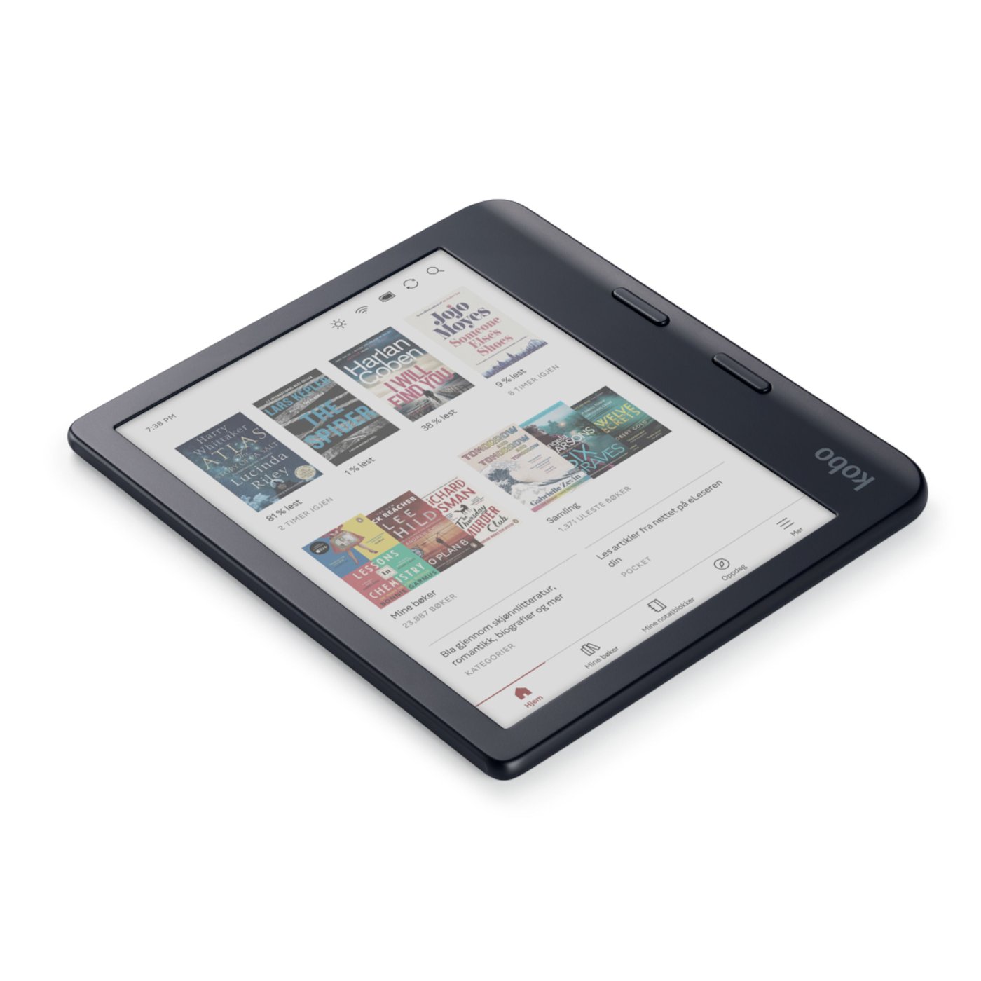 Kobo Libra Colour Lesebrett 7" Svart