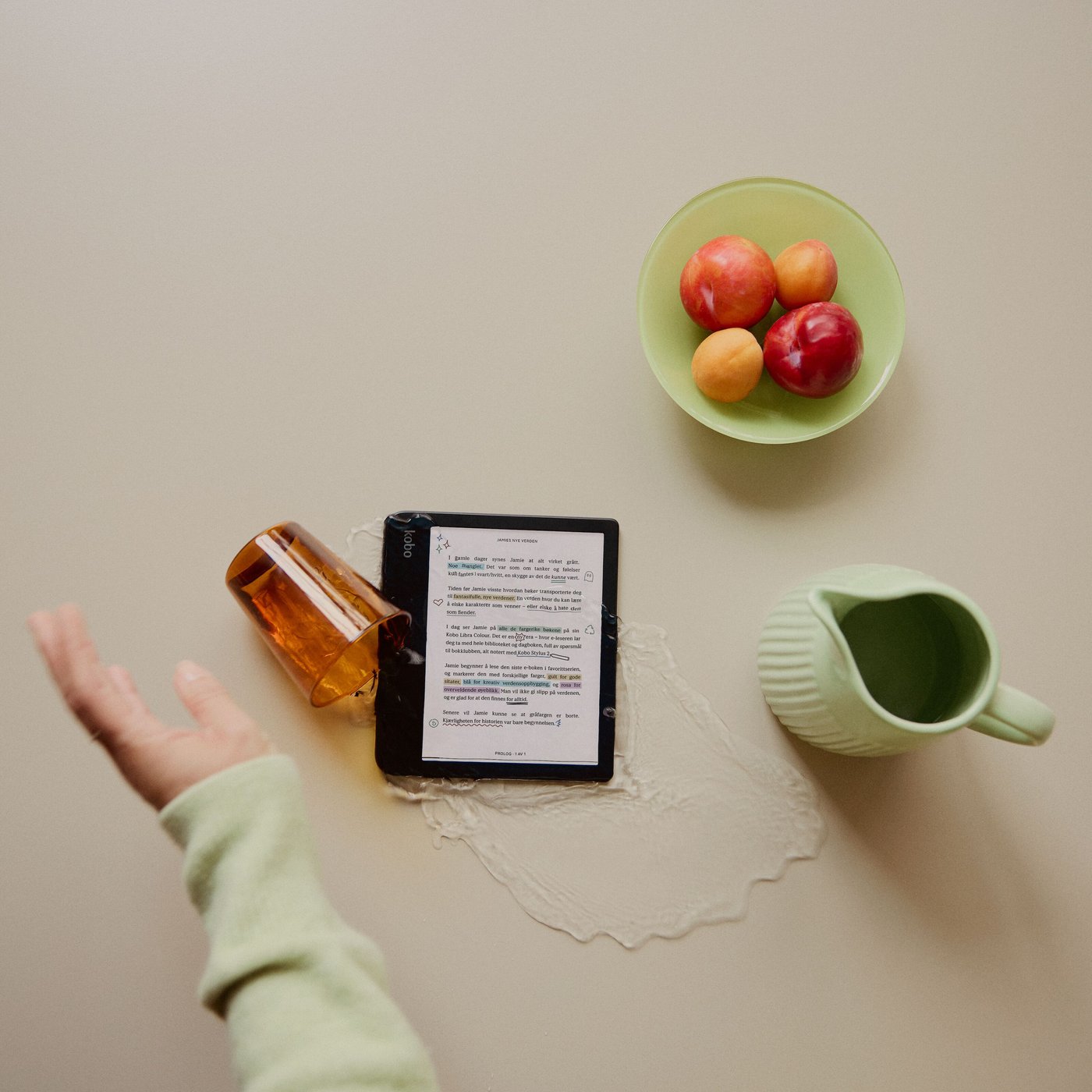 Kobo Libra Colour läsplatta 7" Vit