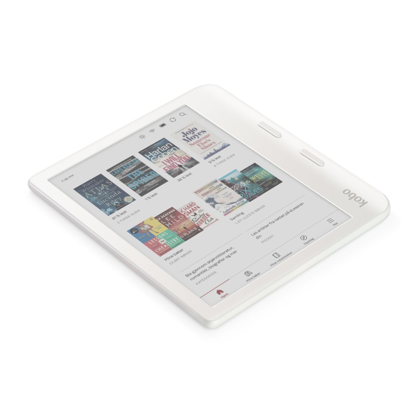 Kobo Libra Colour läsplatta 7" Vit