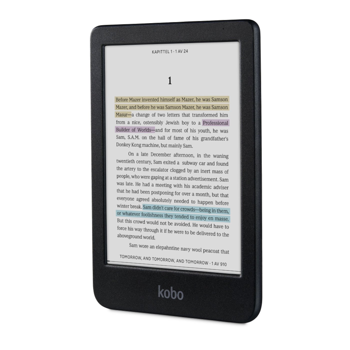 Kobo Clara Colour Lesebrett 6"