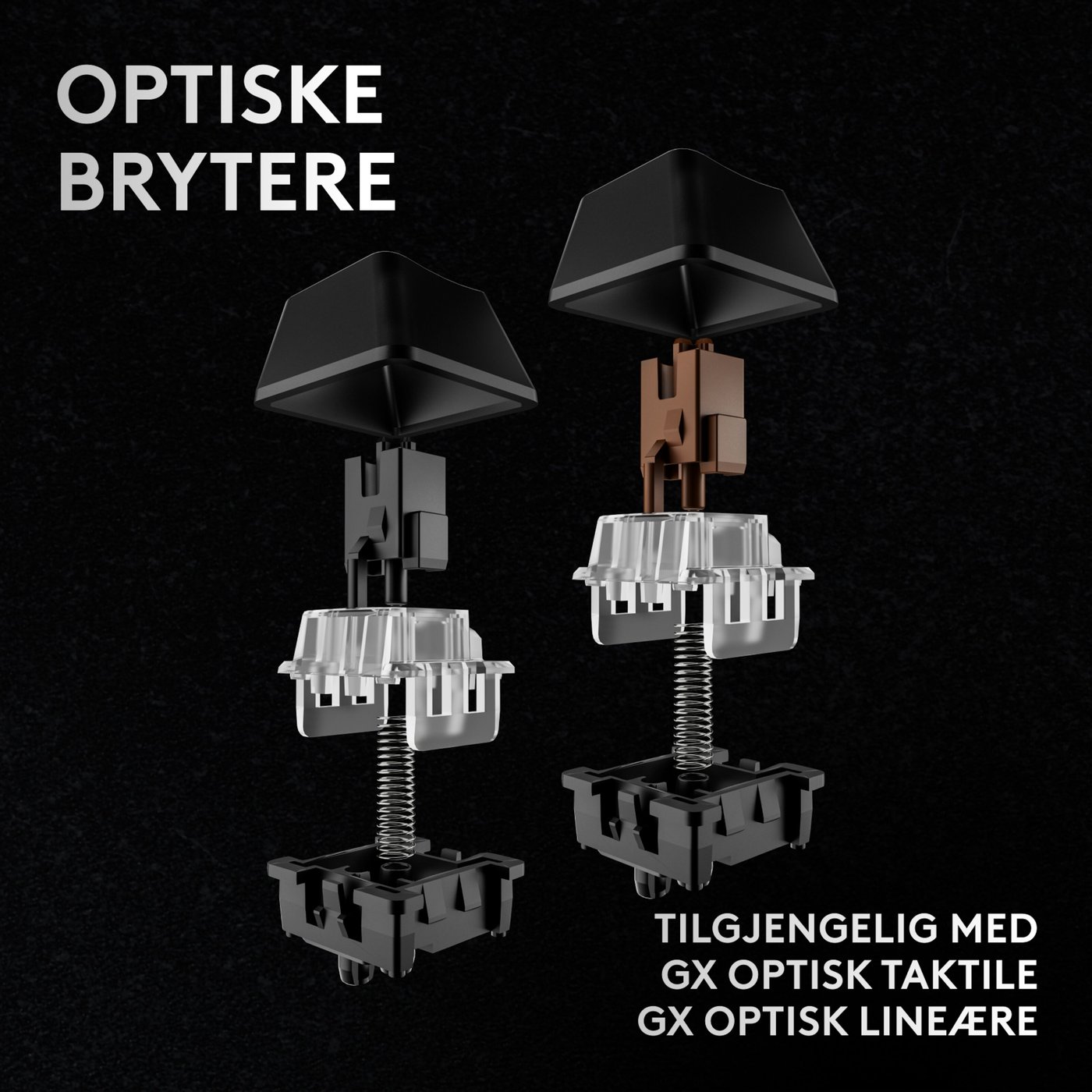 Logitech G PRO X 60 Lightspeed Trådløst gamingtastatur Linear Black