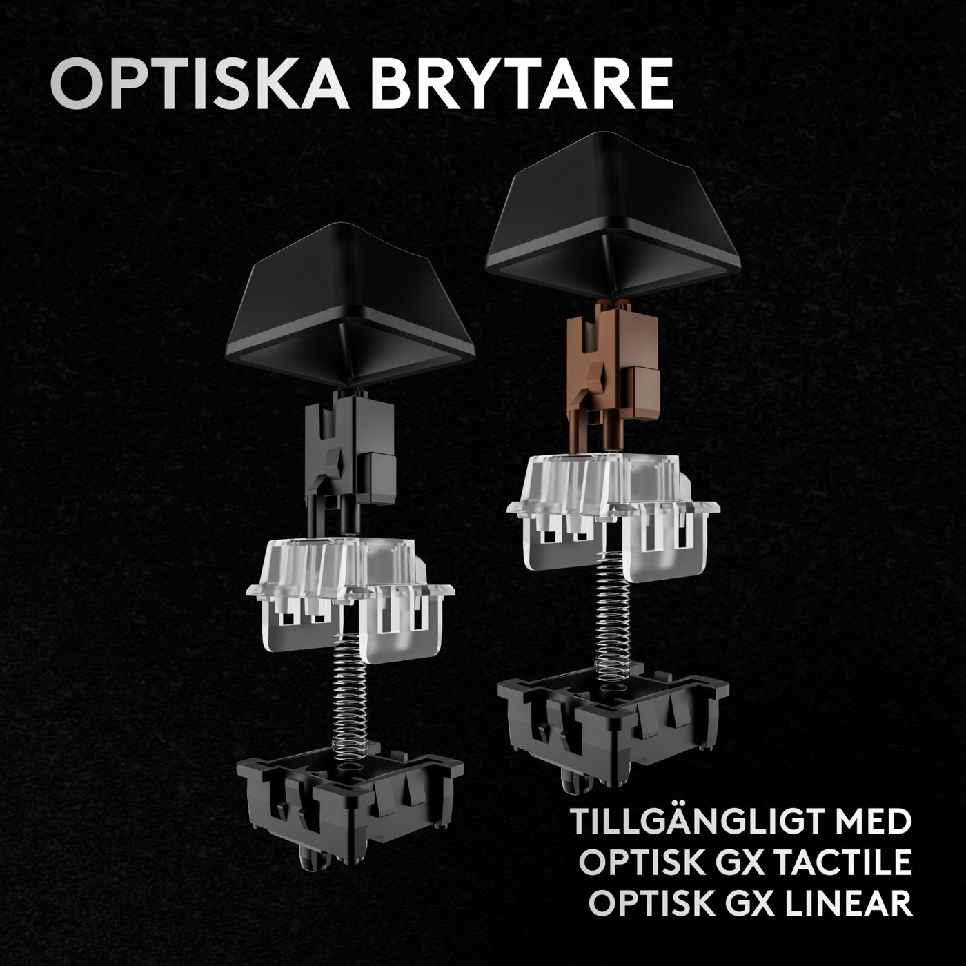 Logitech G PRO X 60 Lightspeed Trådlöst gaming-tangentbord Linear Black